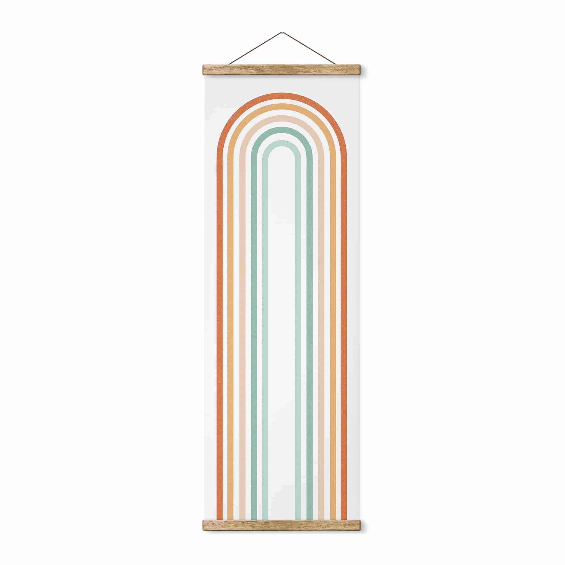 Tekstil plakat Boho Rainbow