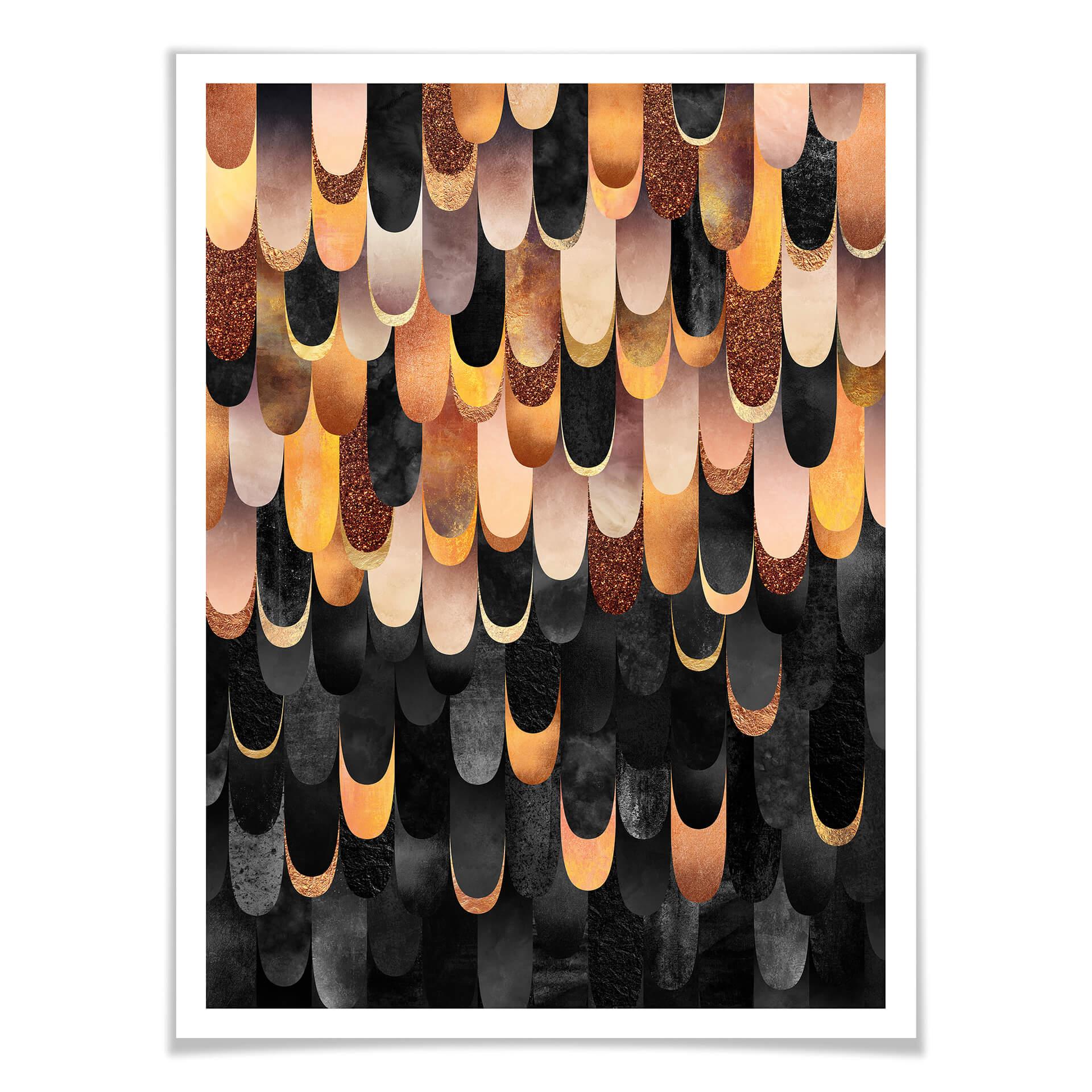 Frederiksson Plakat - Copper Feathers - Kobberfjer