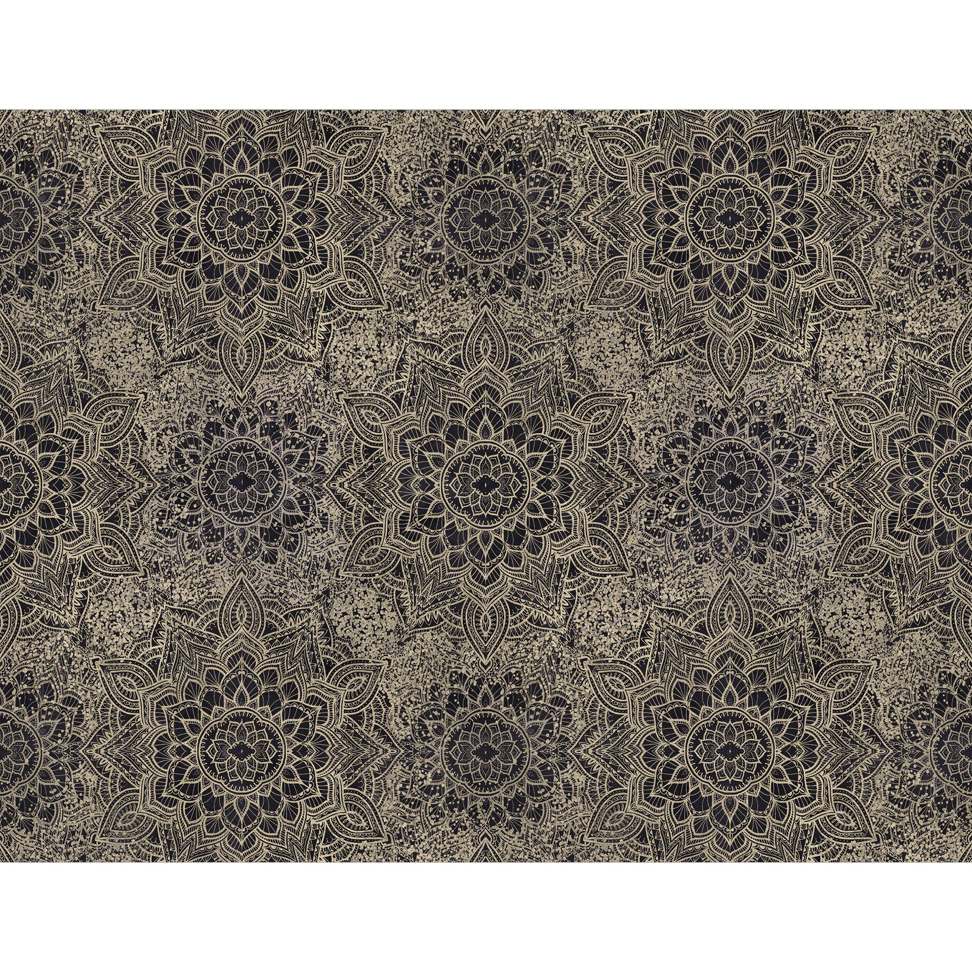 Mandala Boho Antiek Goud Fotobehang - Bloomery Decor