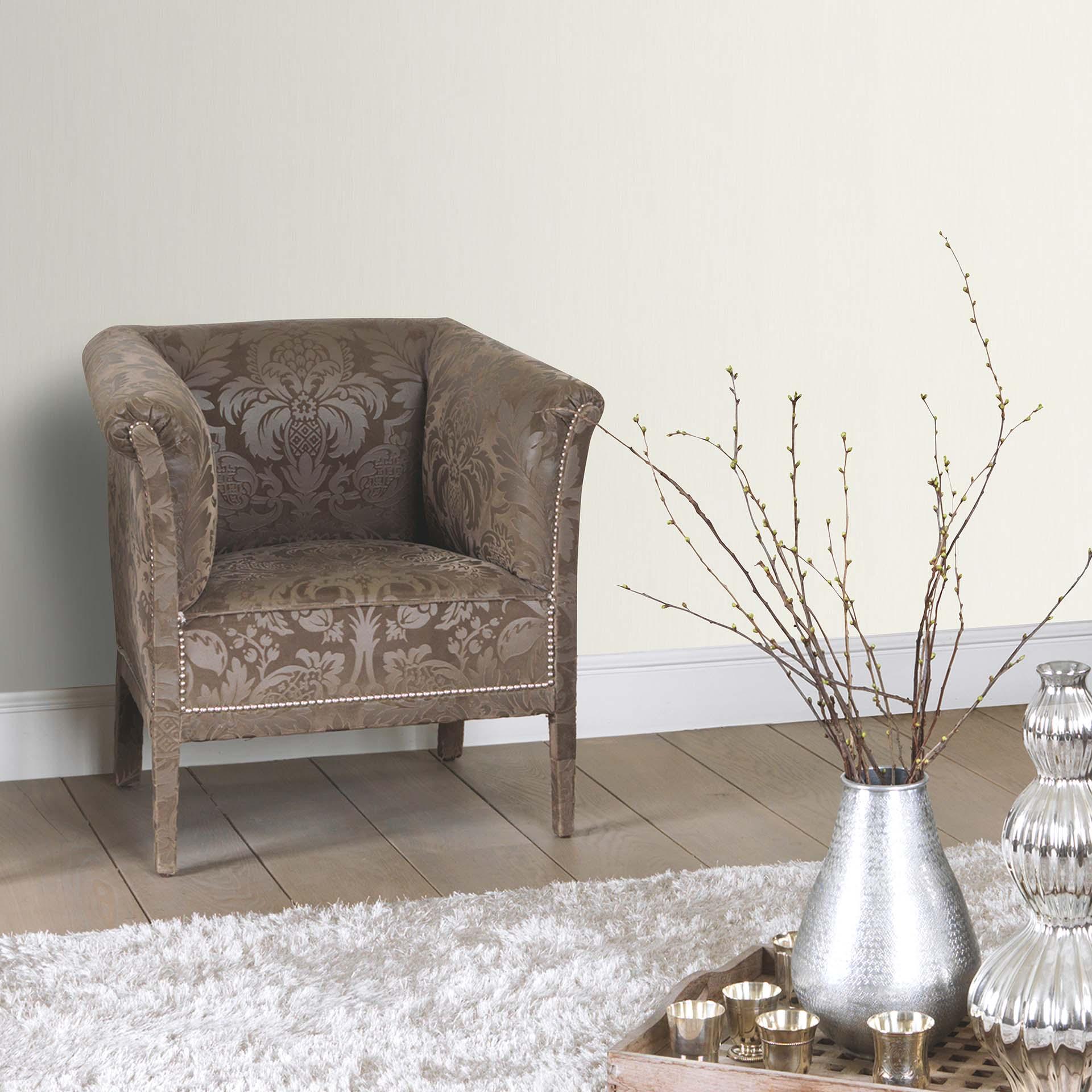 Crinkle cut tapet, non-woven tapet Erismann Versailles beige