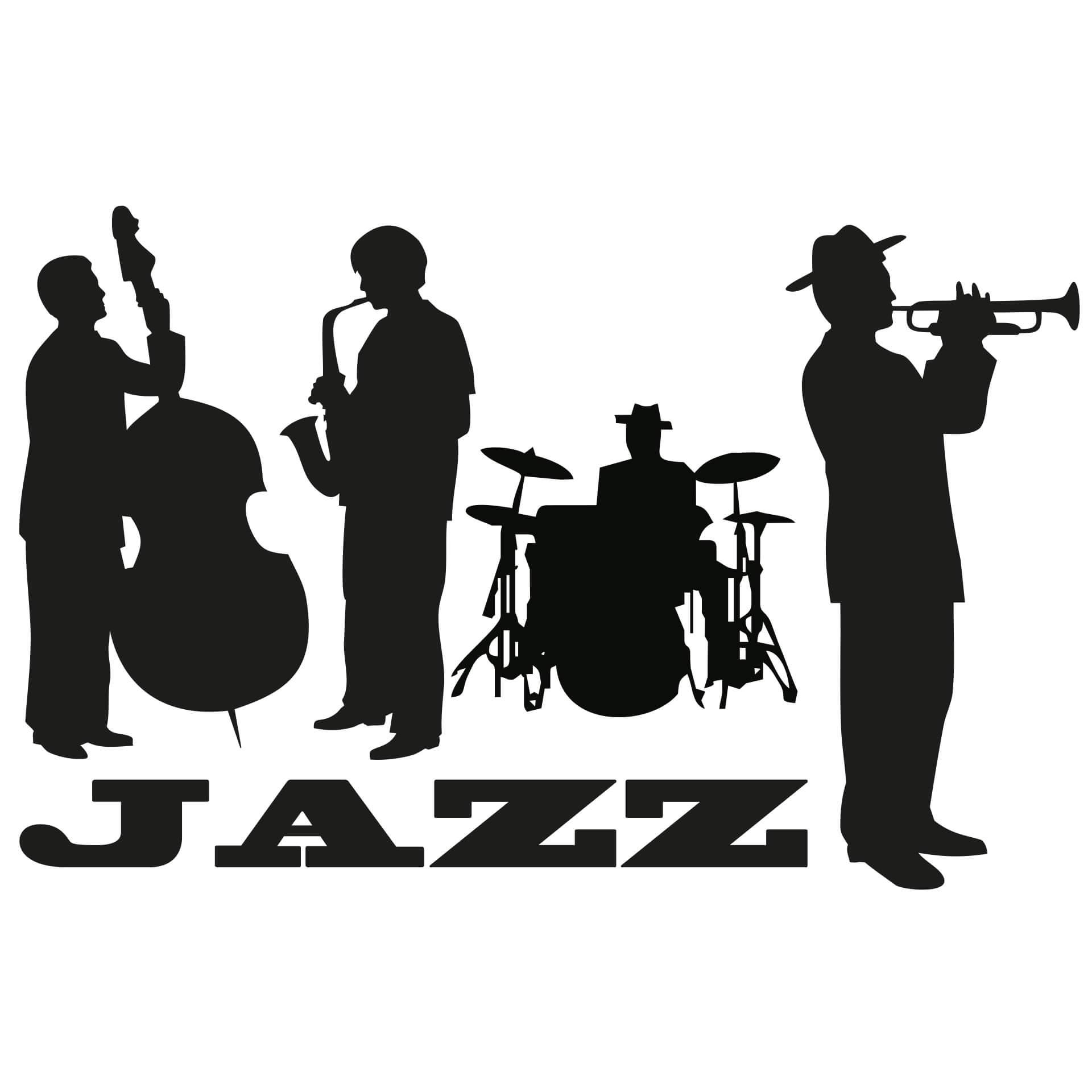 Wandtattoo Jazz