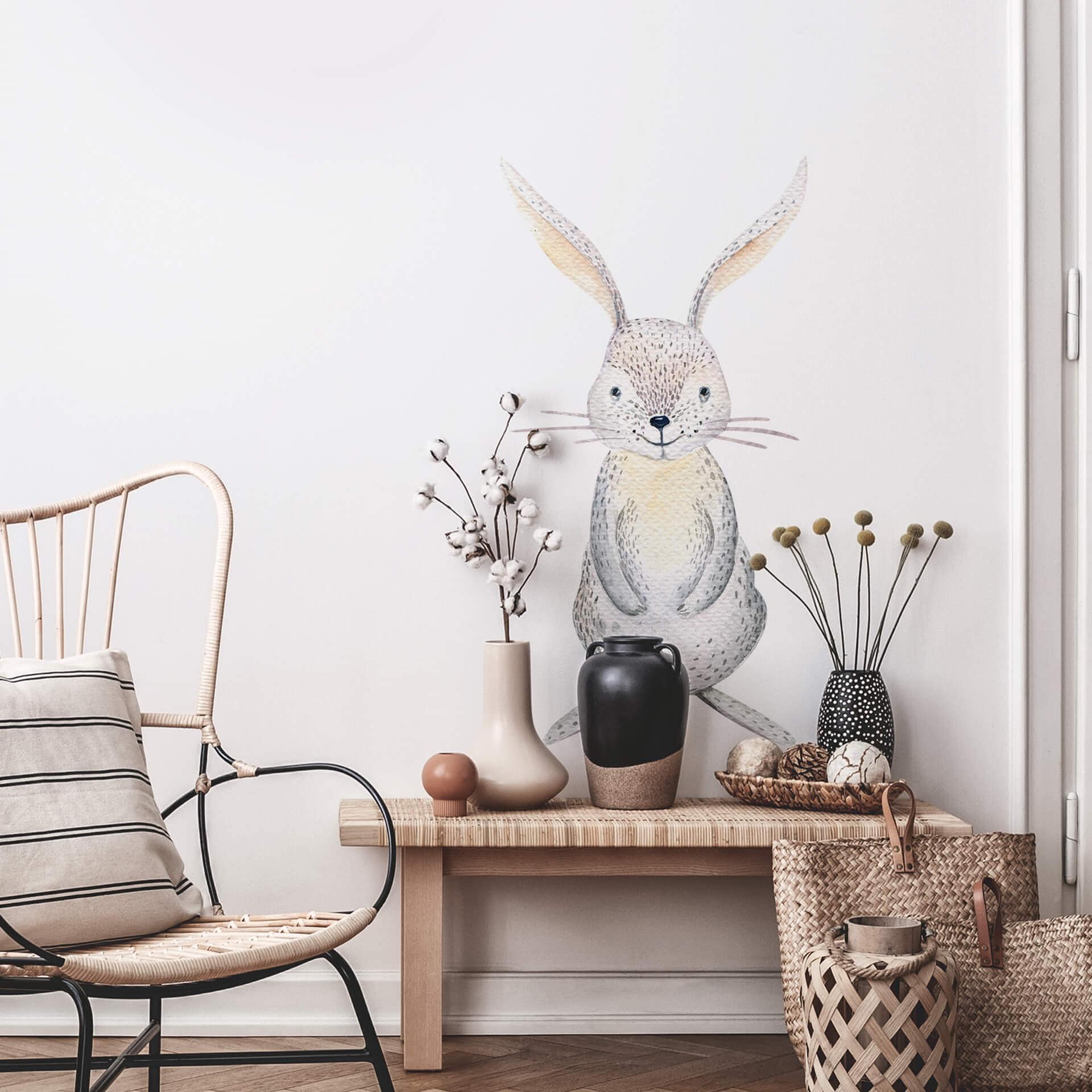 Sticker mural Kvilis - Longues oreilles