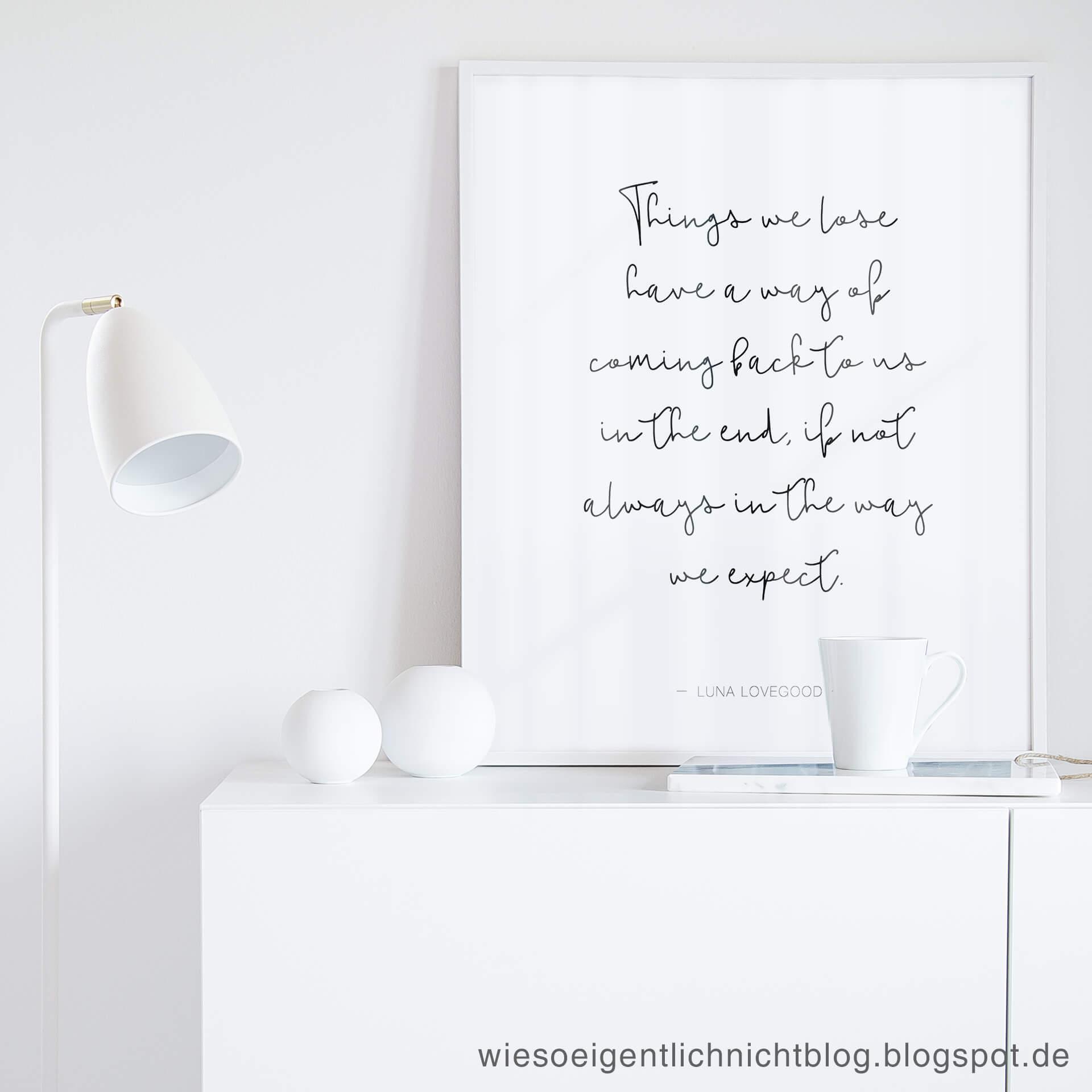 Poster – Things we lose…