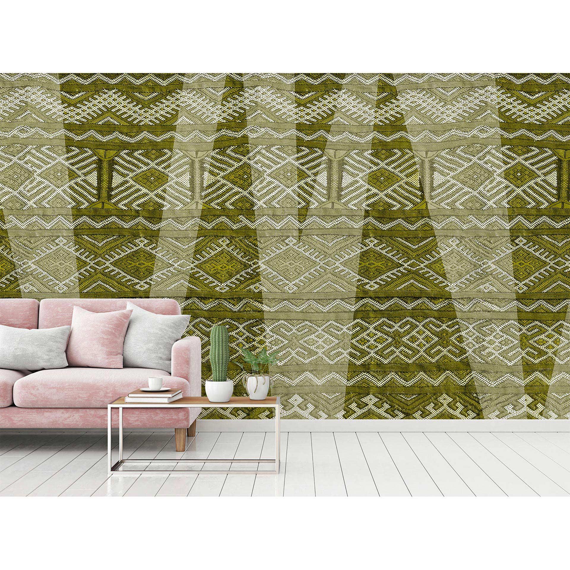 Architects Paper Papier peint photo Atelier 47 Carpet Pattern vert