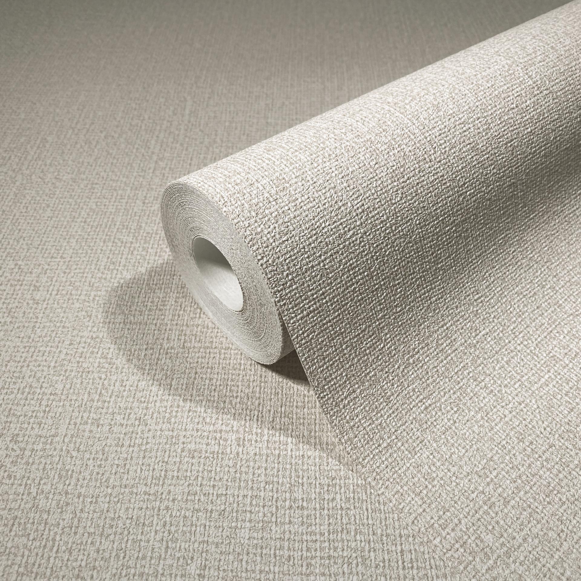 Non-woven Tekstil Tapet Tekstil ensfarvet beige Tekstur