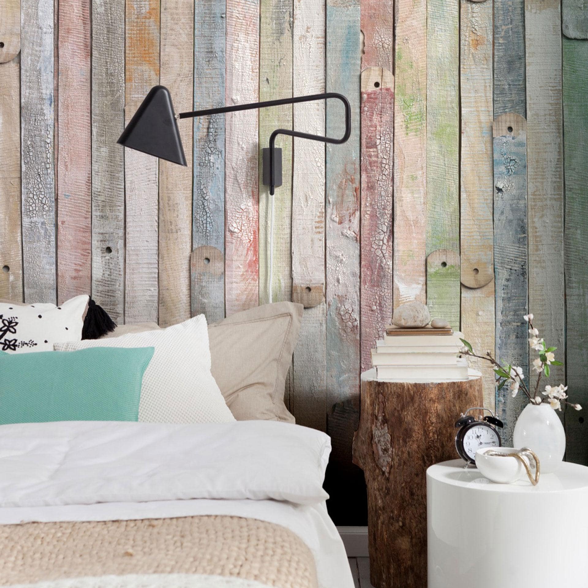 Fotobehang Papierbehang - Vintage Wood