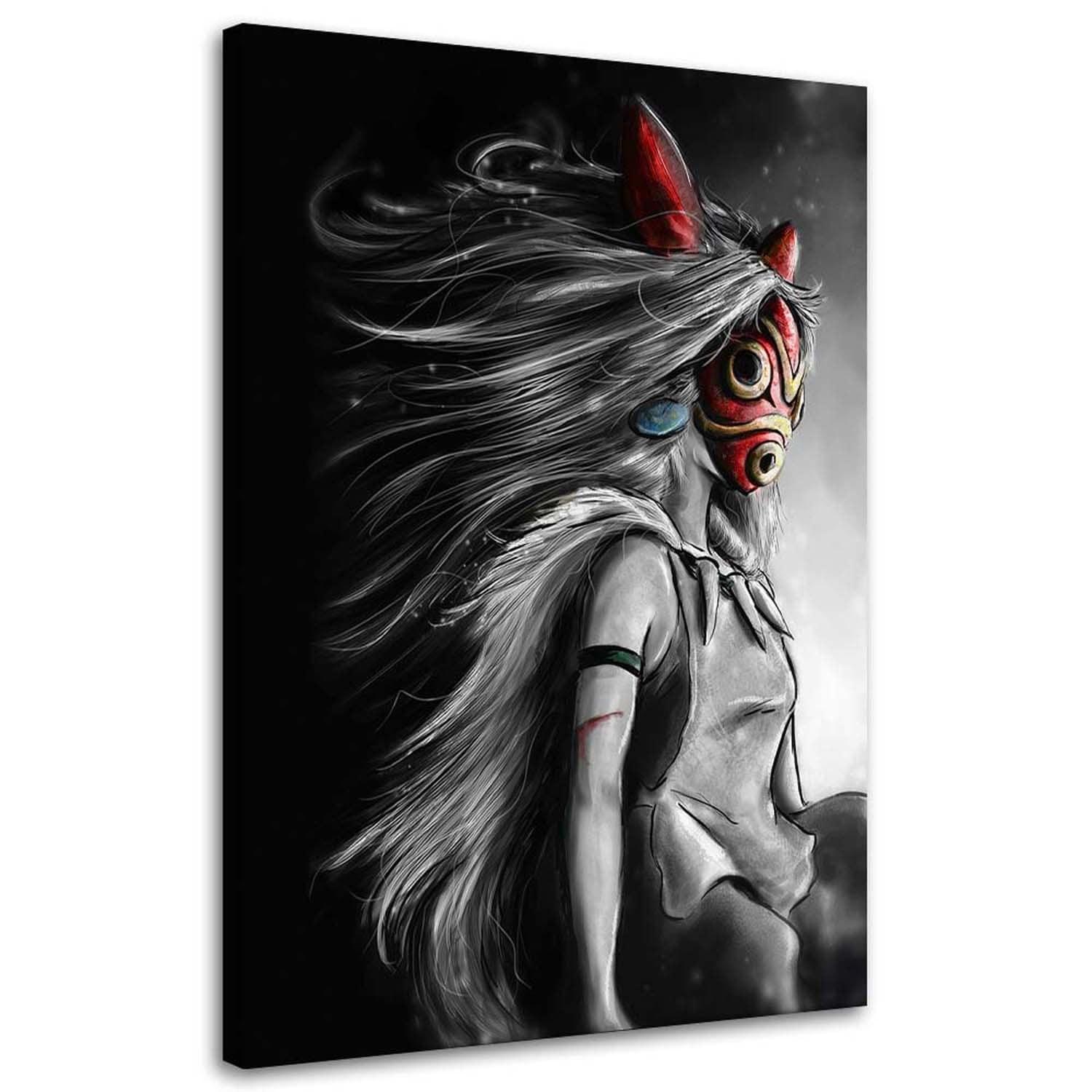Canvasbillede, Prinsesse Mononoke