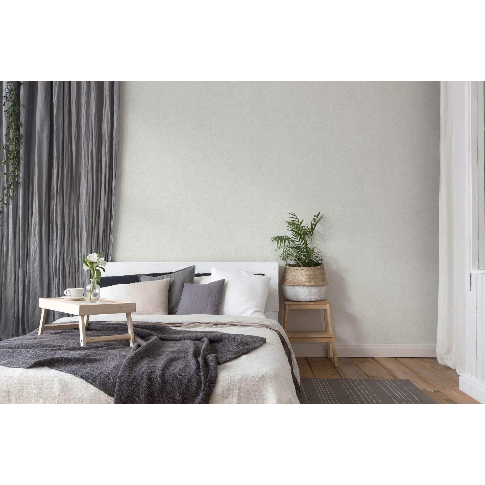 Livingwalls Titanium 3 - Effen Vliesbehang