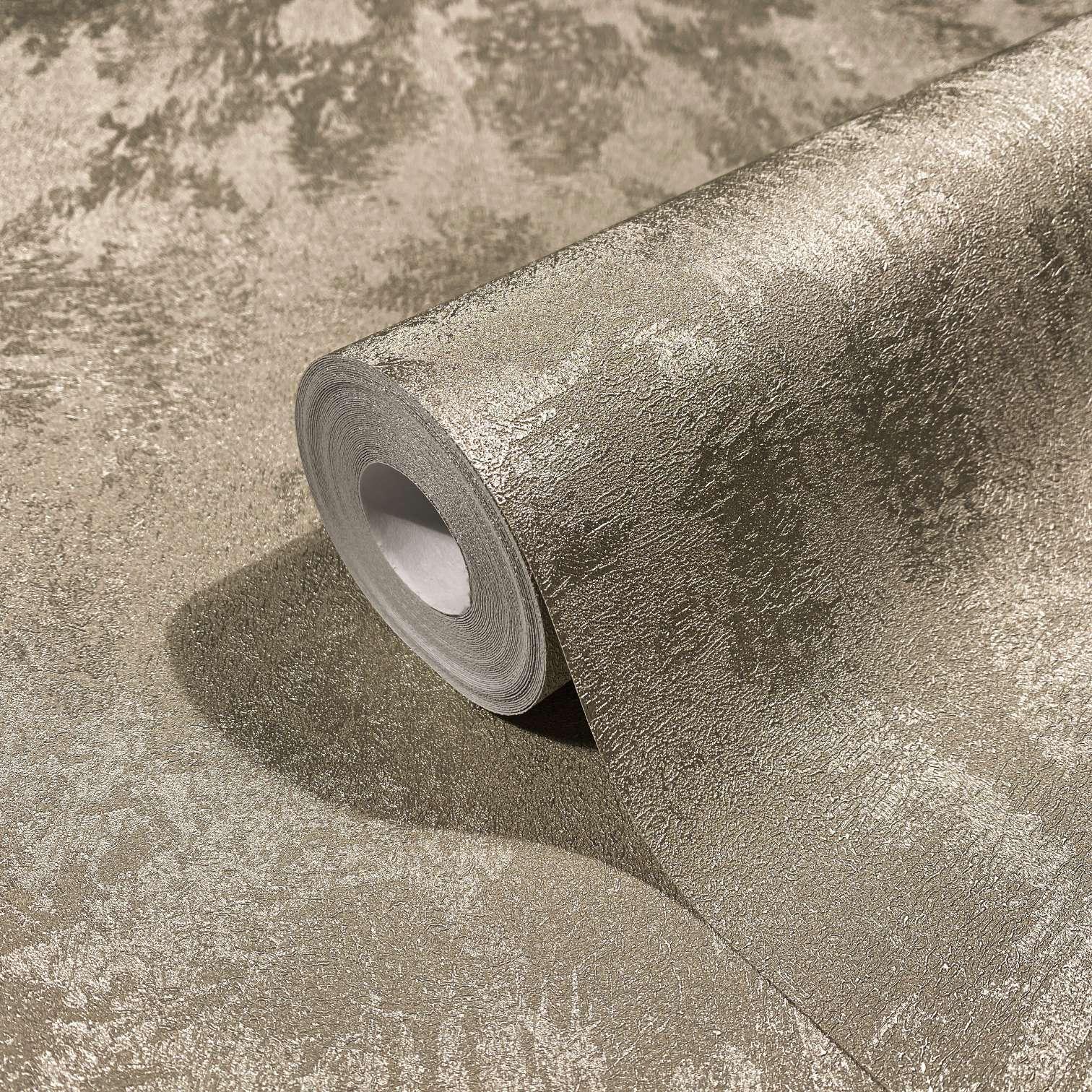 vliesbehang platina structuur voor woonkamer slaapkamer behang marburg