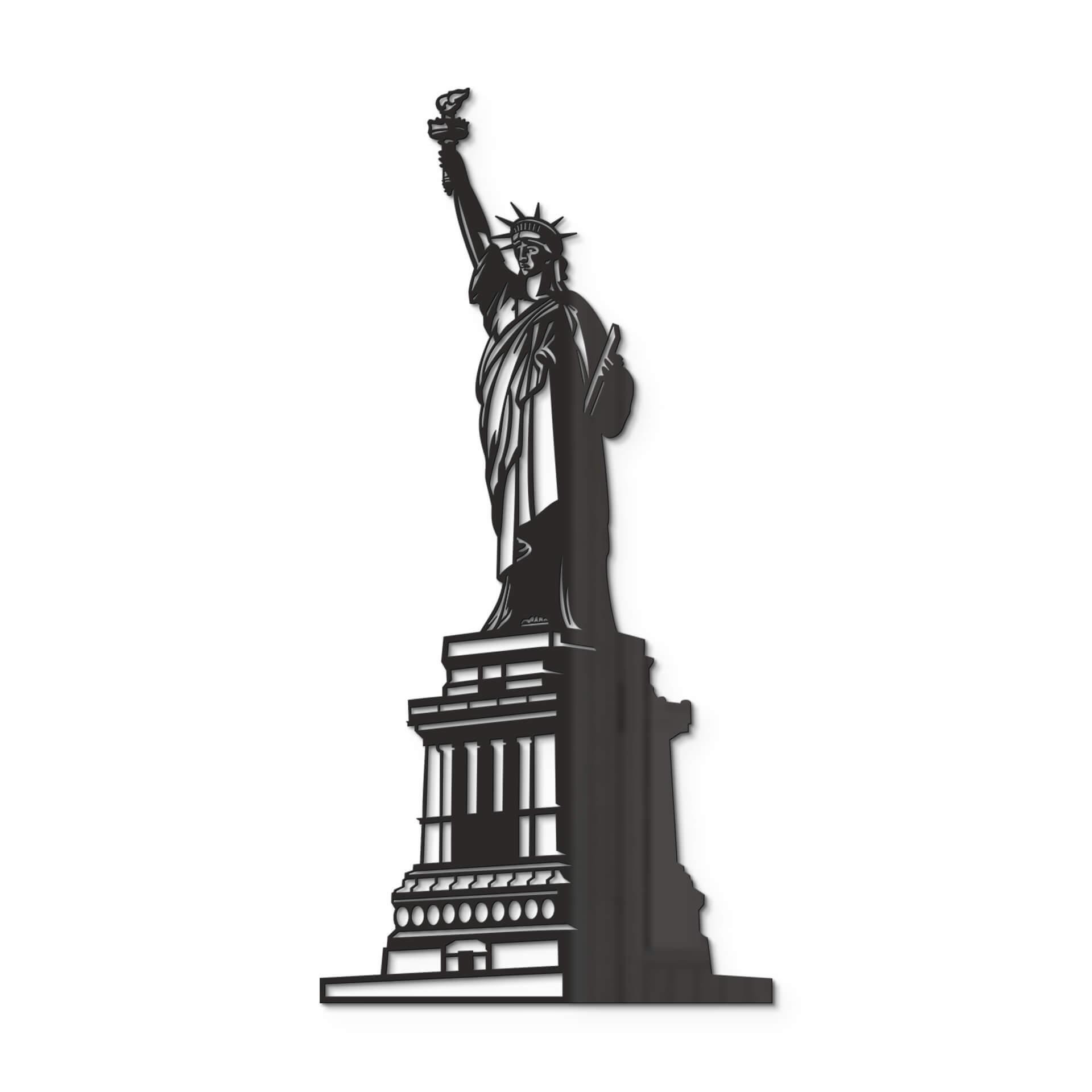 Decoración acrílica Estatua de la Libertad