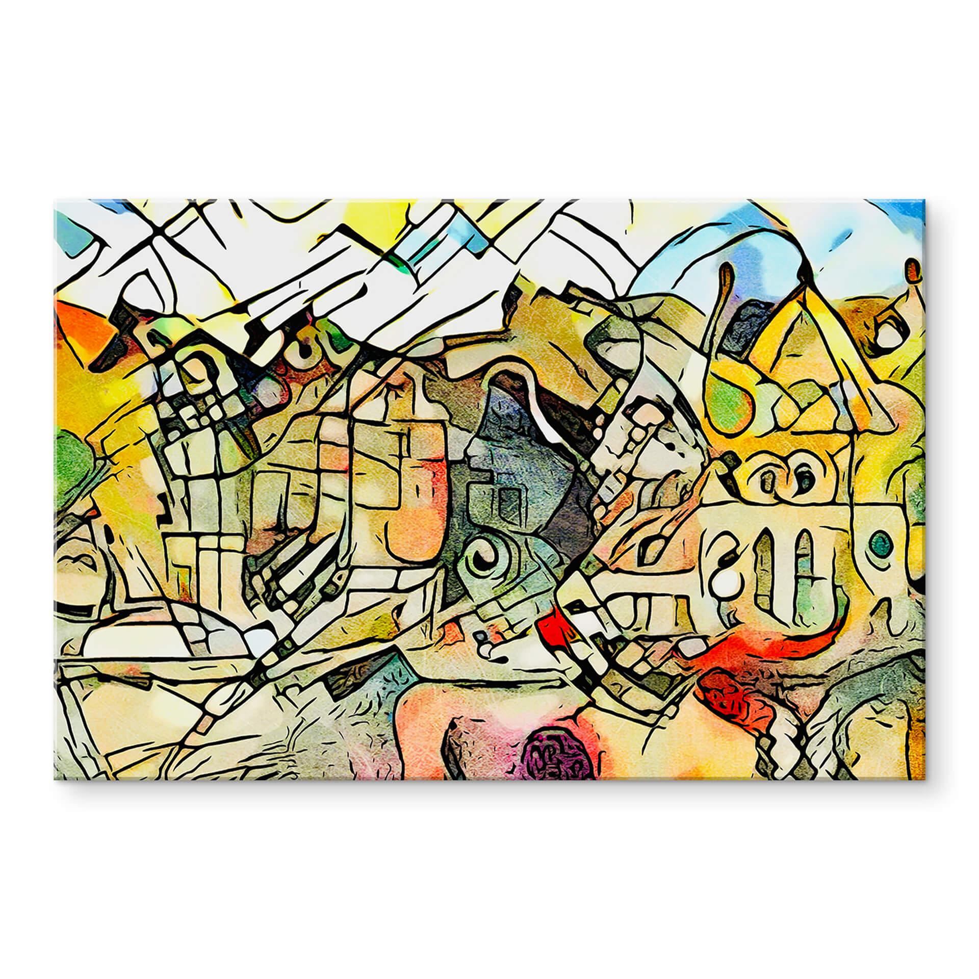 Akrylbillede Zamart - Kandinsky møder Amsterdam