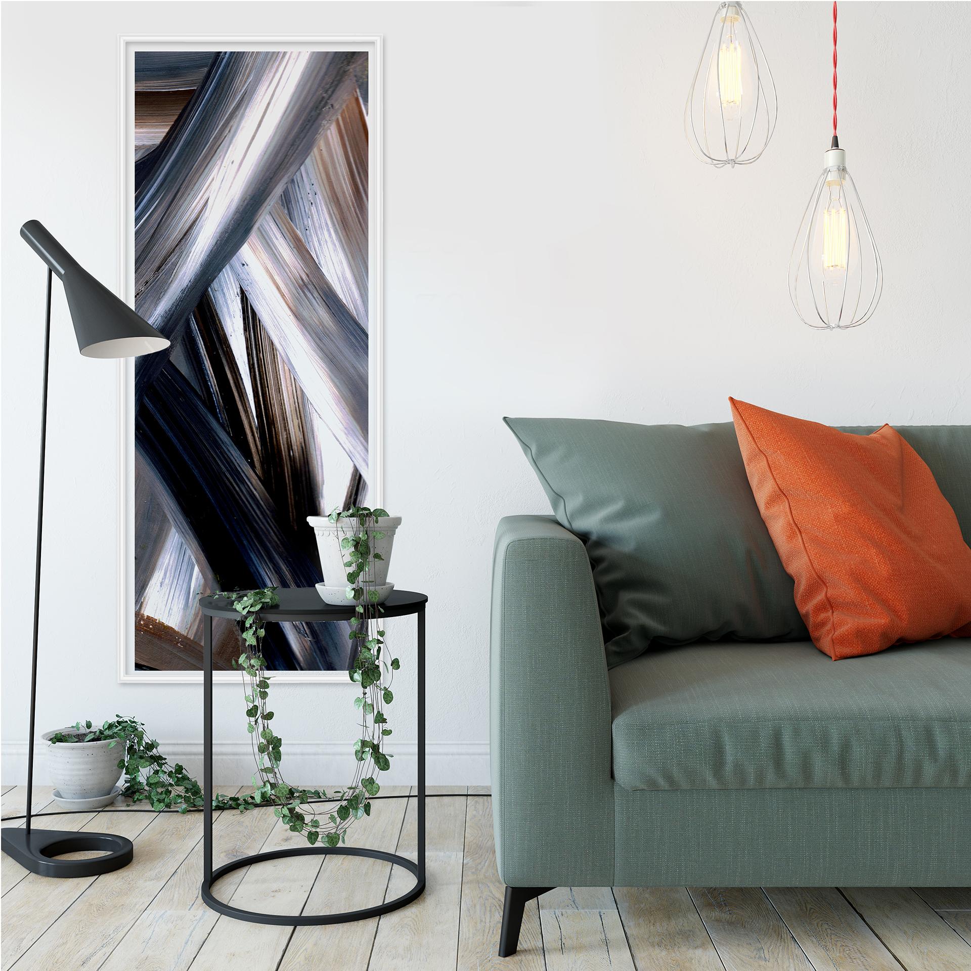 Zelfklevende Poster - Niksic  - Brush Strokes