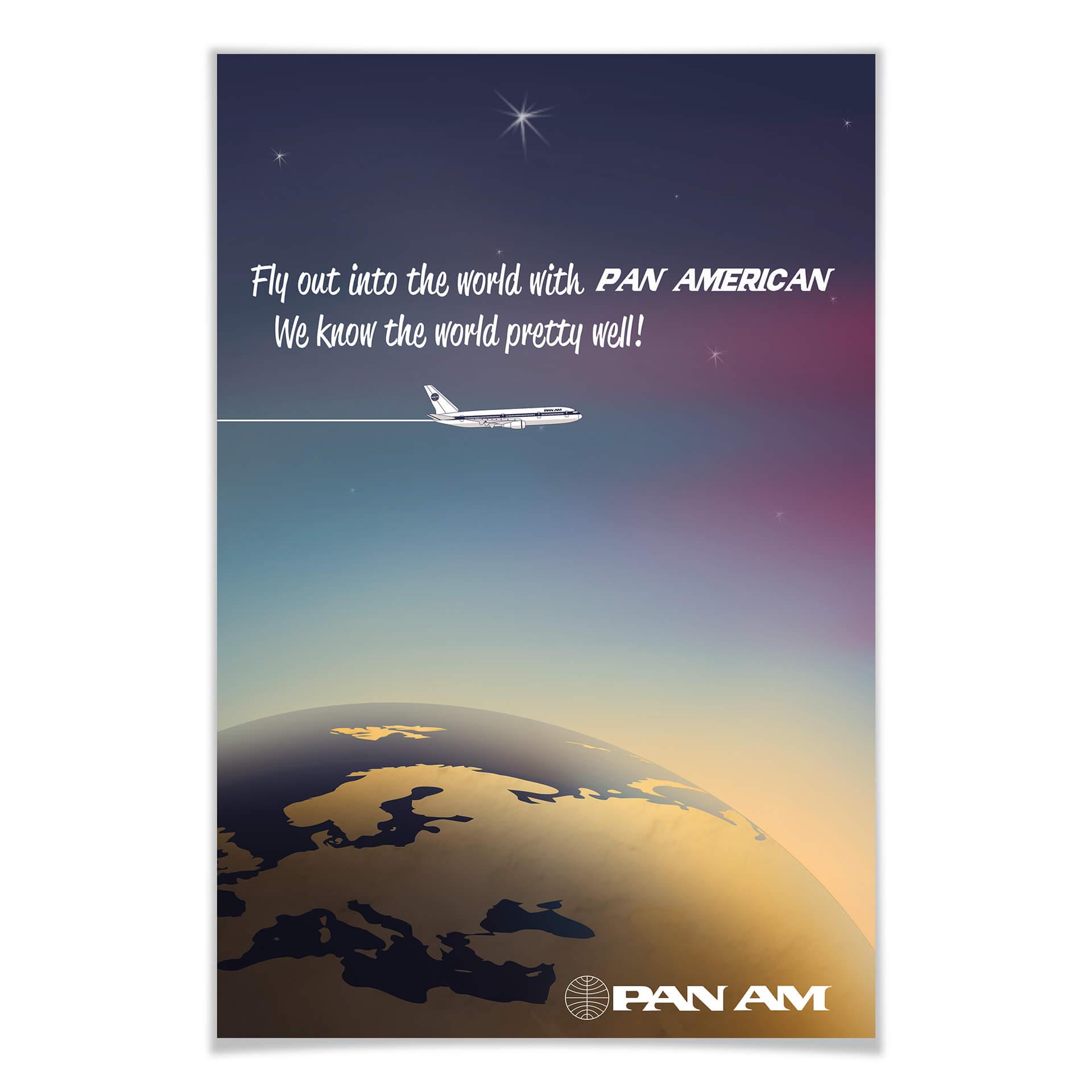Poster Pan Am – Worldwide