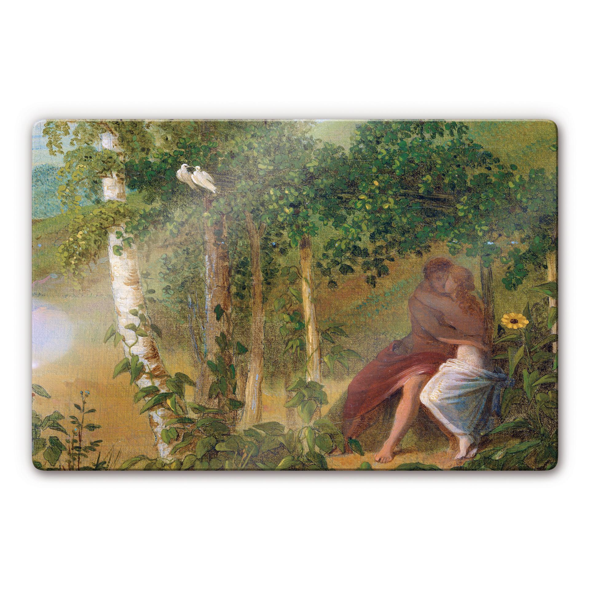 Tableau en verre - Friedrich - Couple d'amoureux