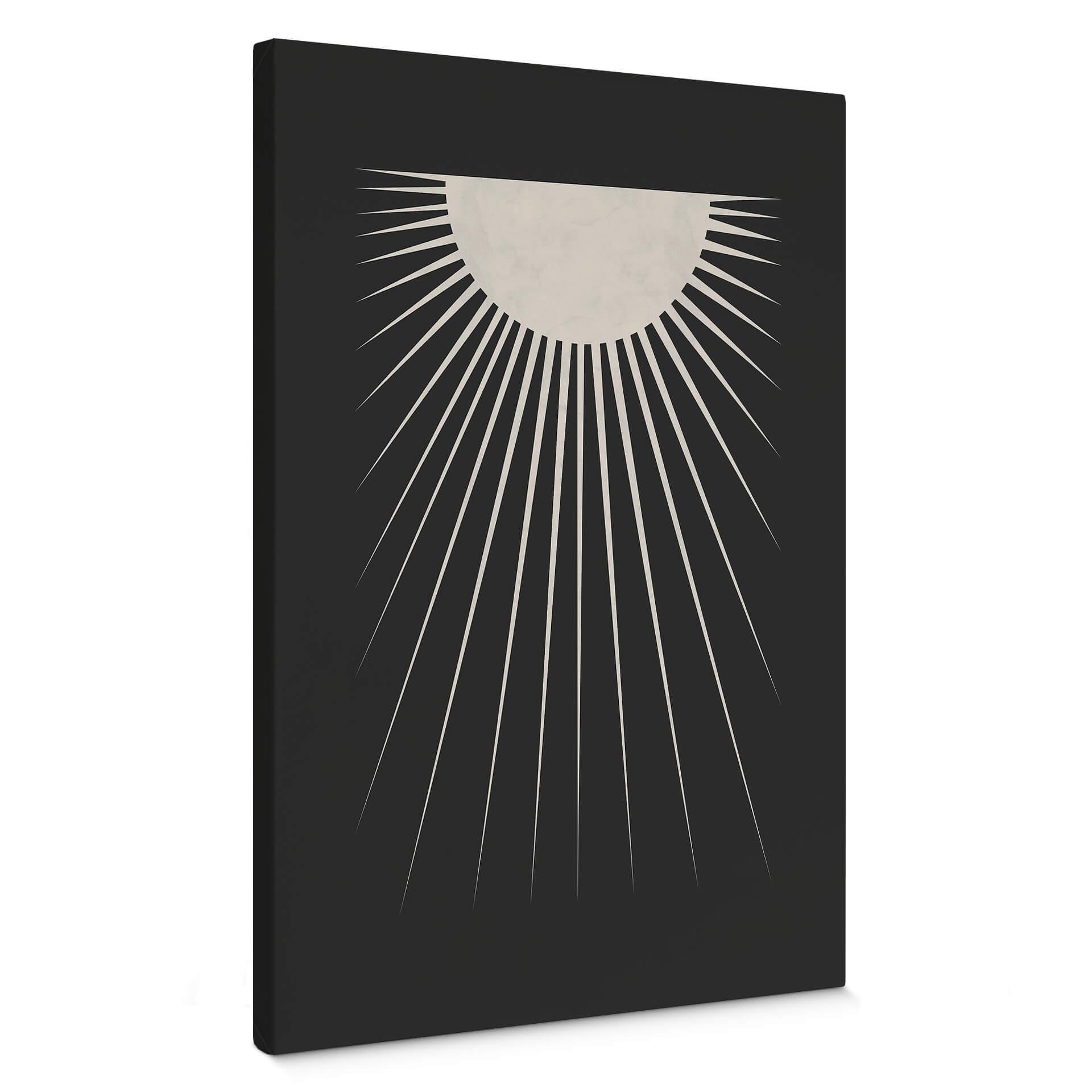 Canvastavla Orara Studio - Minimalistisk måne