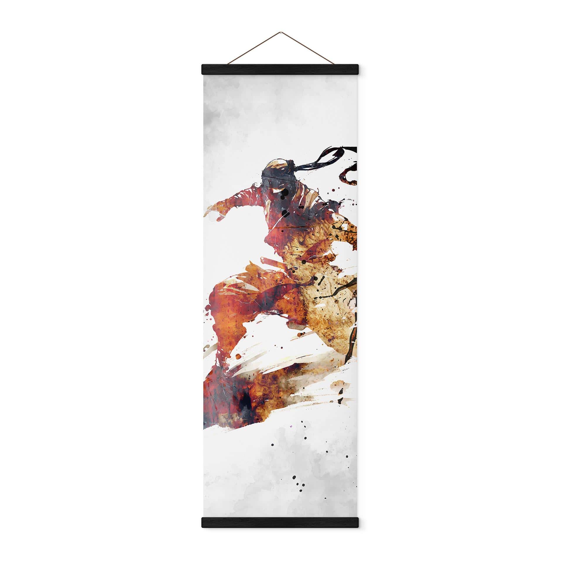 Tekstil plakat Flyvende ninja - Kulik
