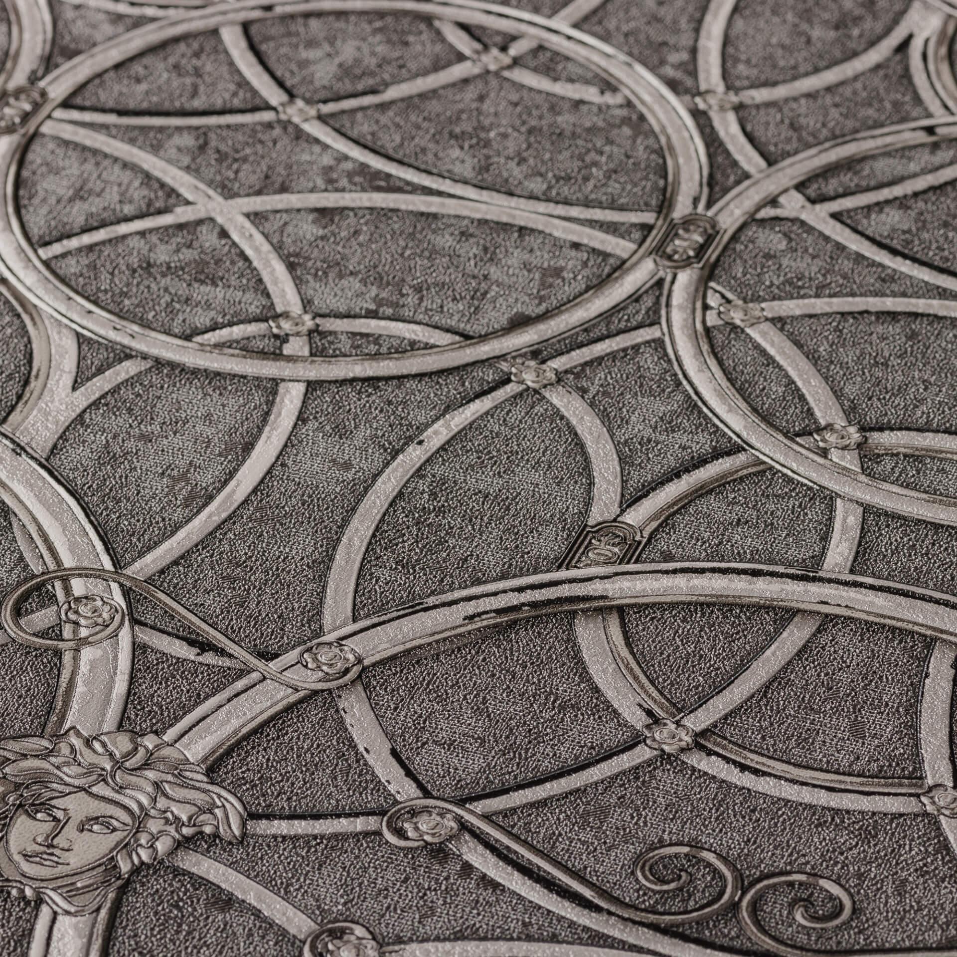 Versace Scala del Palazzo vliesbehang metallic