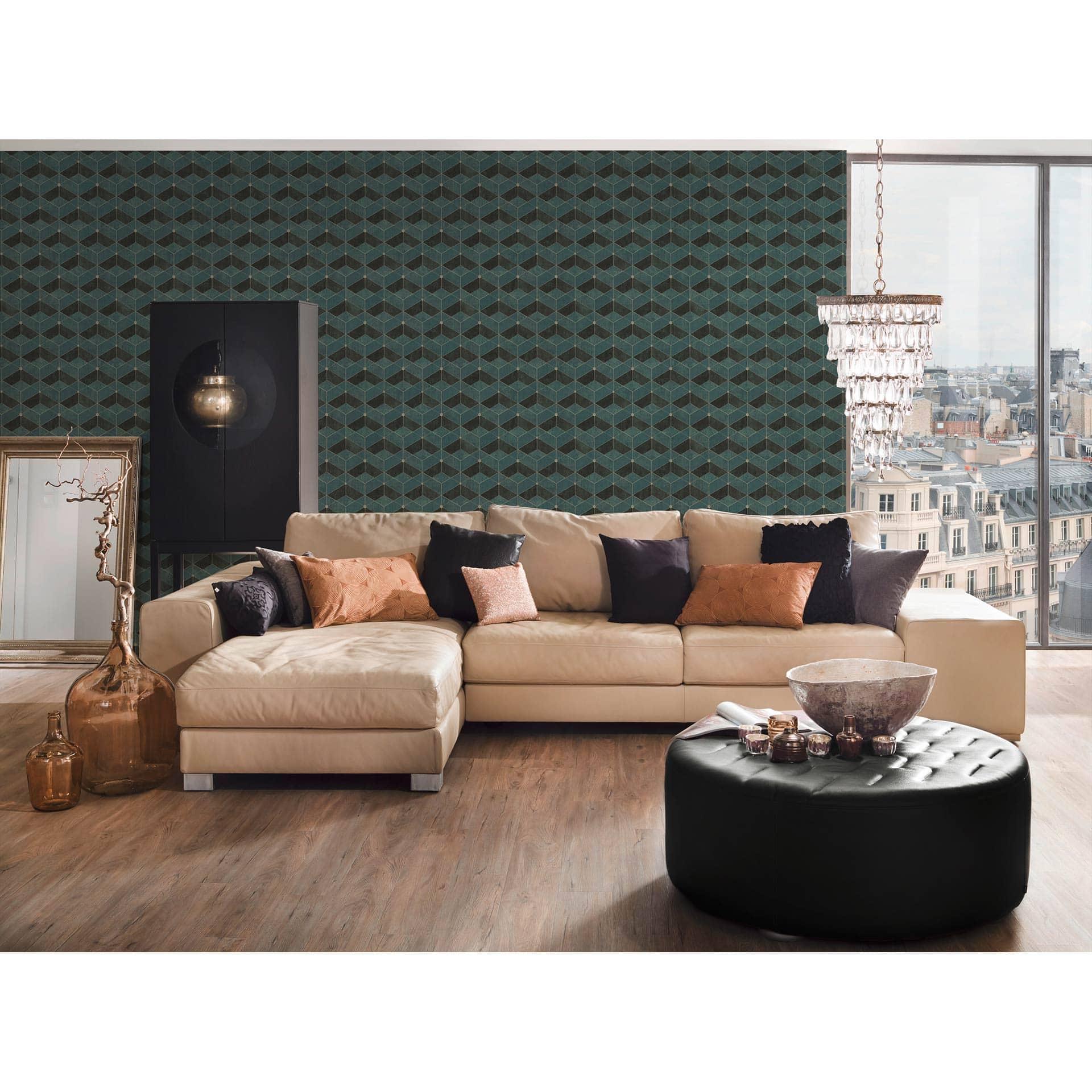 Livingwalls Titanium 3 - 3D Look Vliesbehang