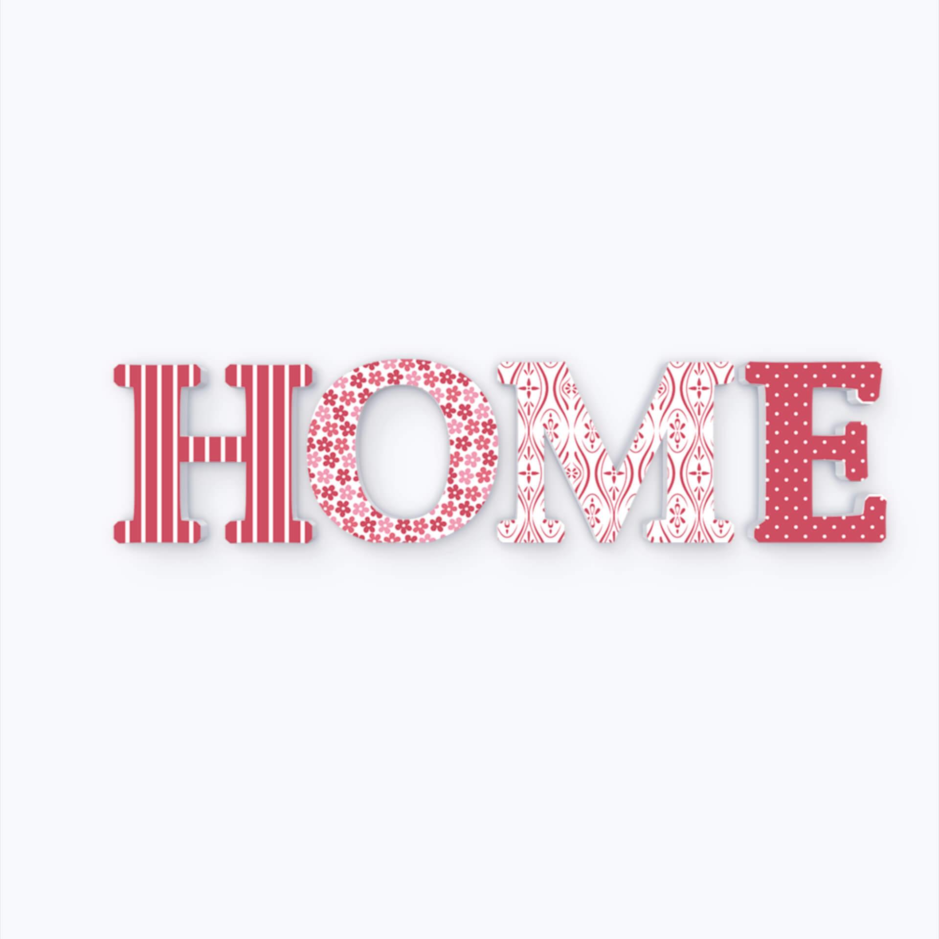 3D Home (stilfuldt rødt design)