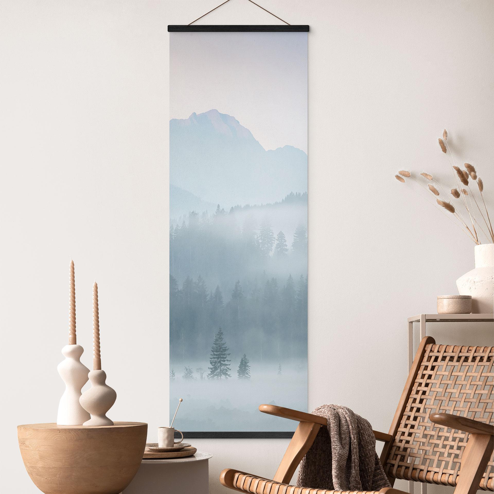 Tekstil plakat Tåget skovlandskab om efteråret - Eisenmann - Panorama
