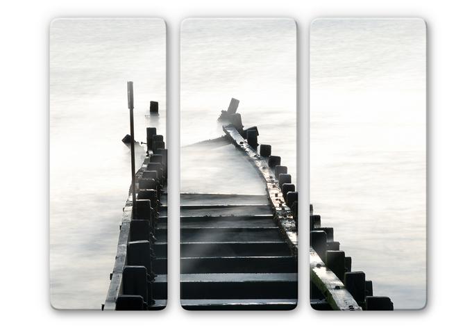 Tableau en verre - Way to nowhere (3 parties)