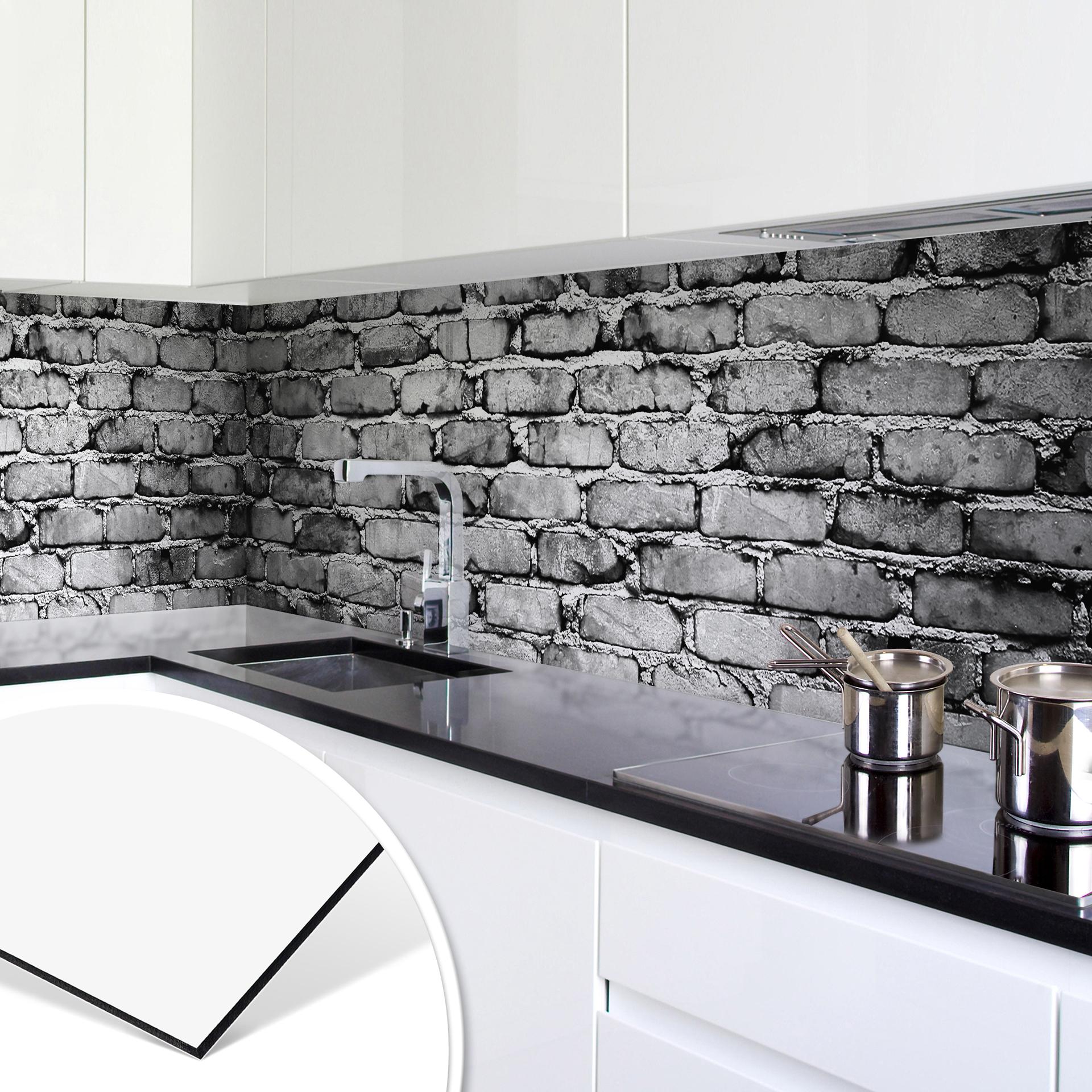 Revêtement pour cuisine - Alu-Dibond - Mur 04
