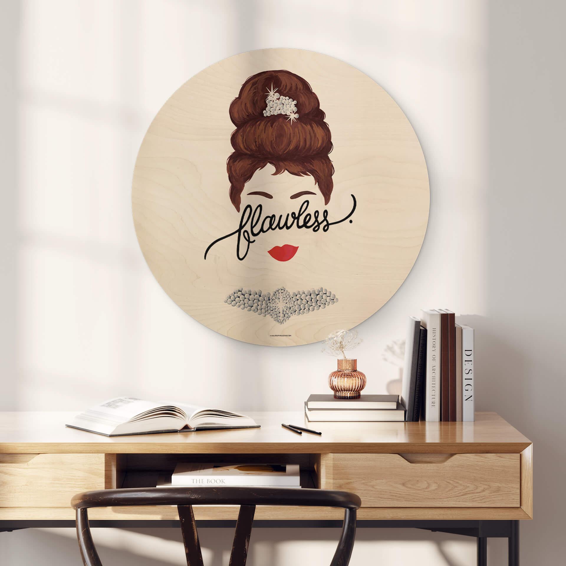 Rundt billede af træ Tohmé - Flawless Audrey