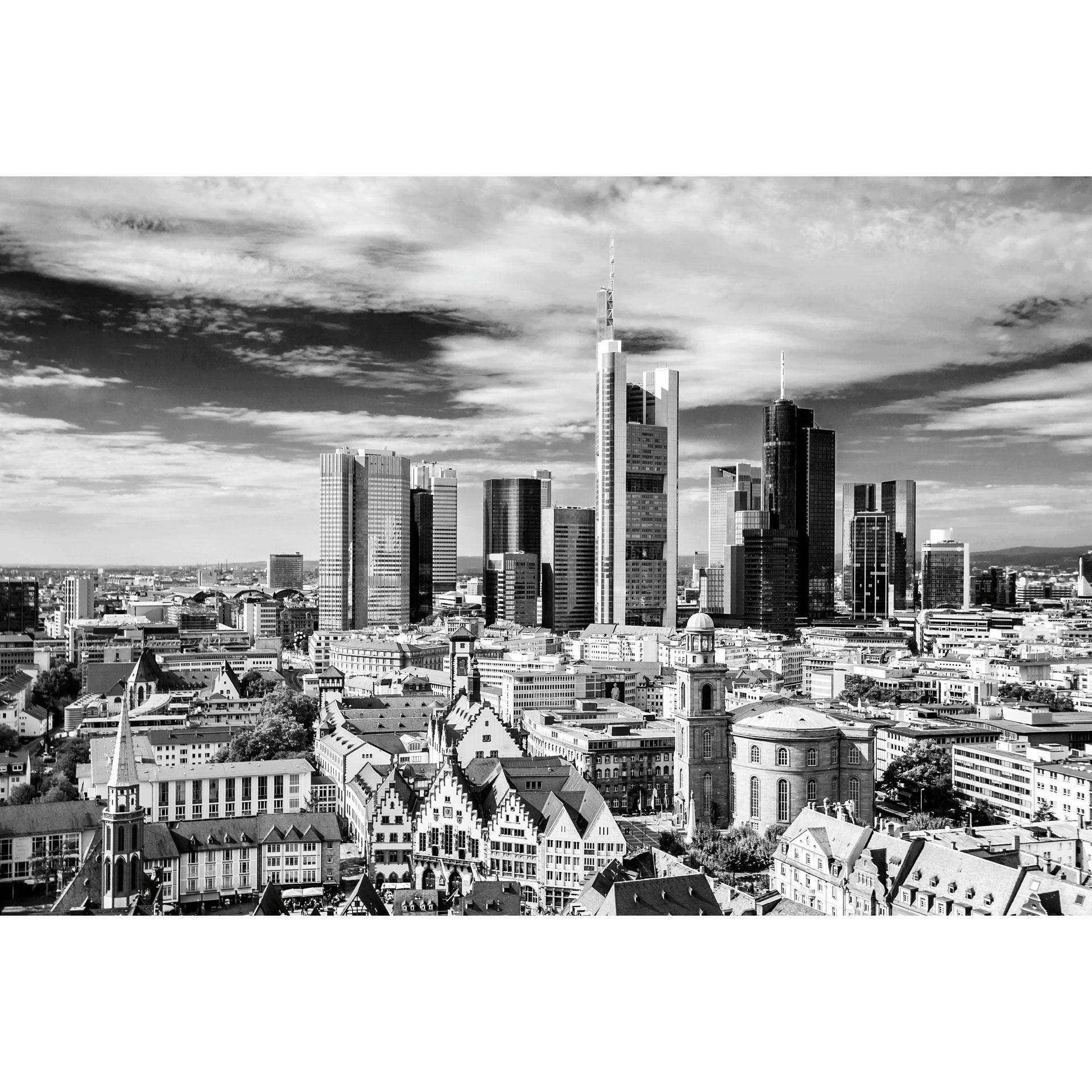 Fotobehang Frankfurt Skyline