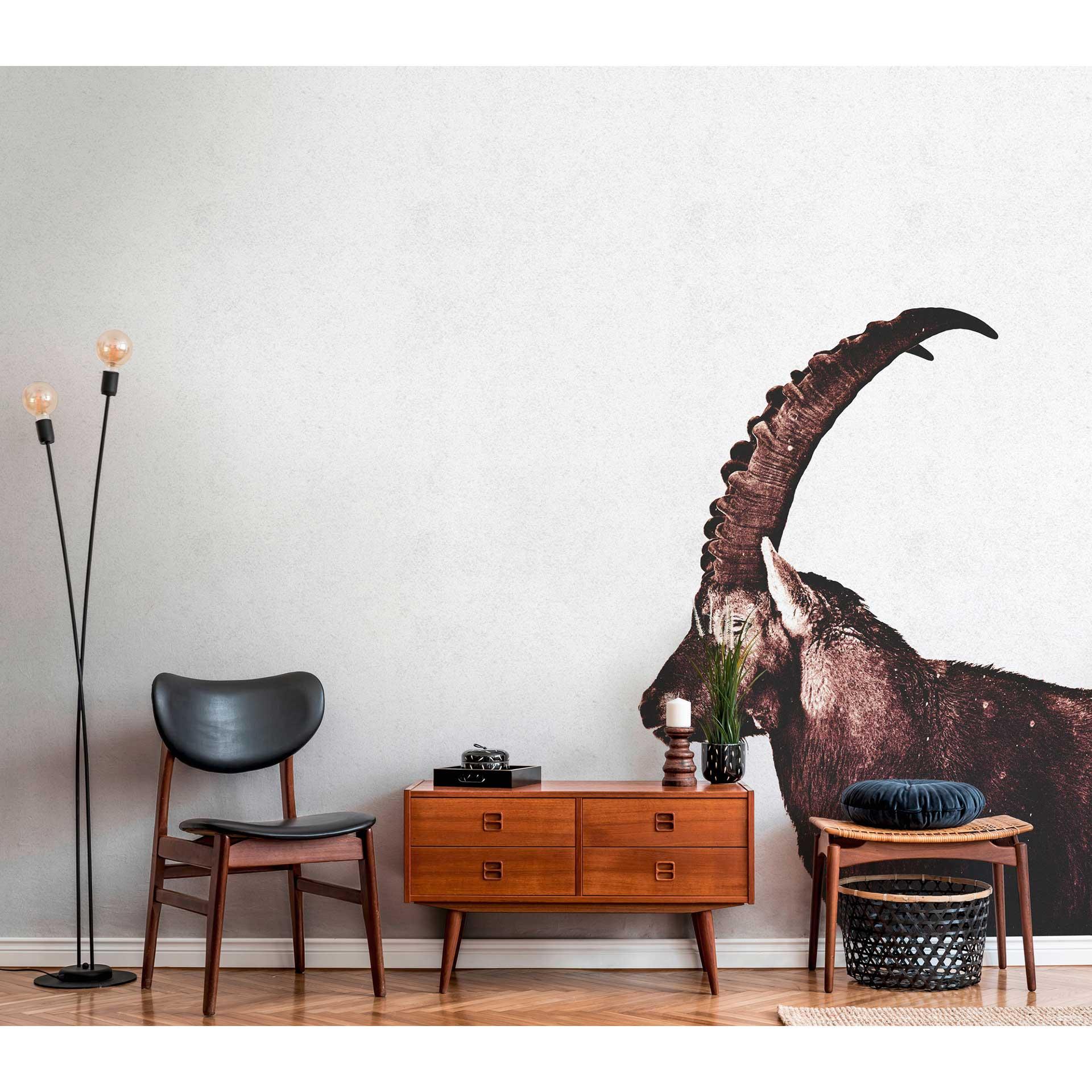 Livingwalls Fotobehang ARTist Capricorn Snow