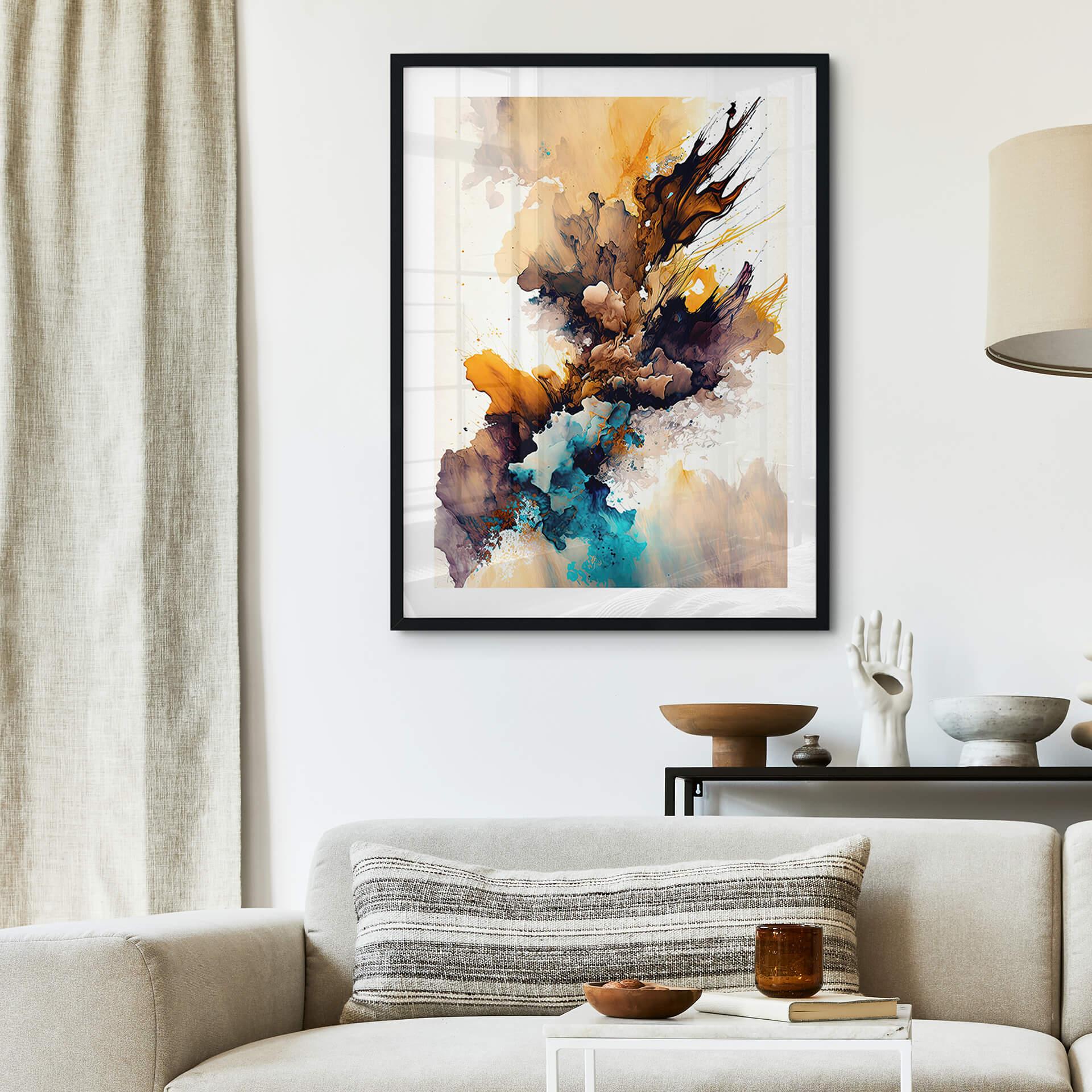 Póster Mauro - Motín de color en otoño
