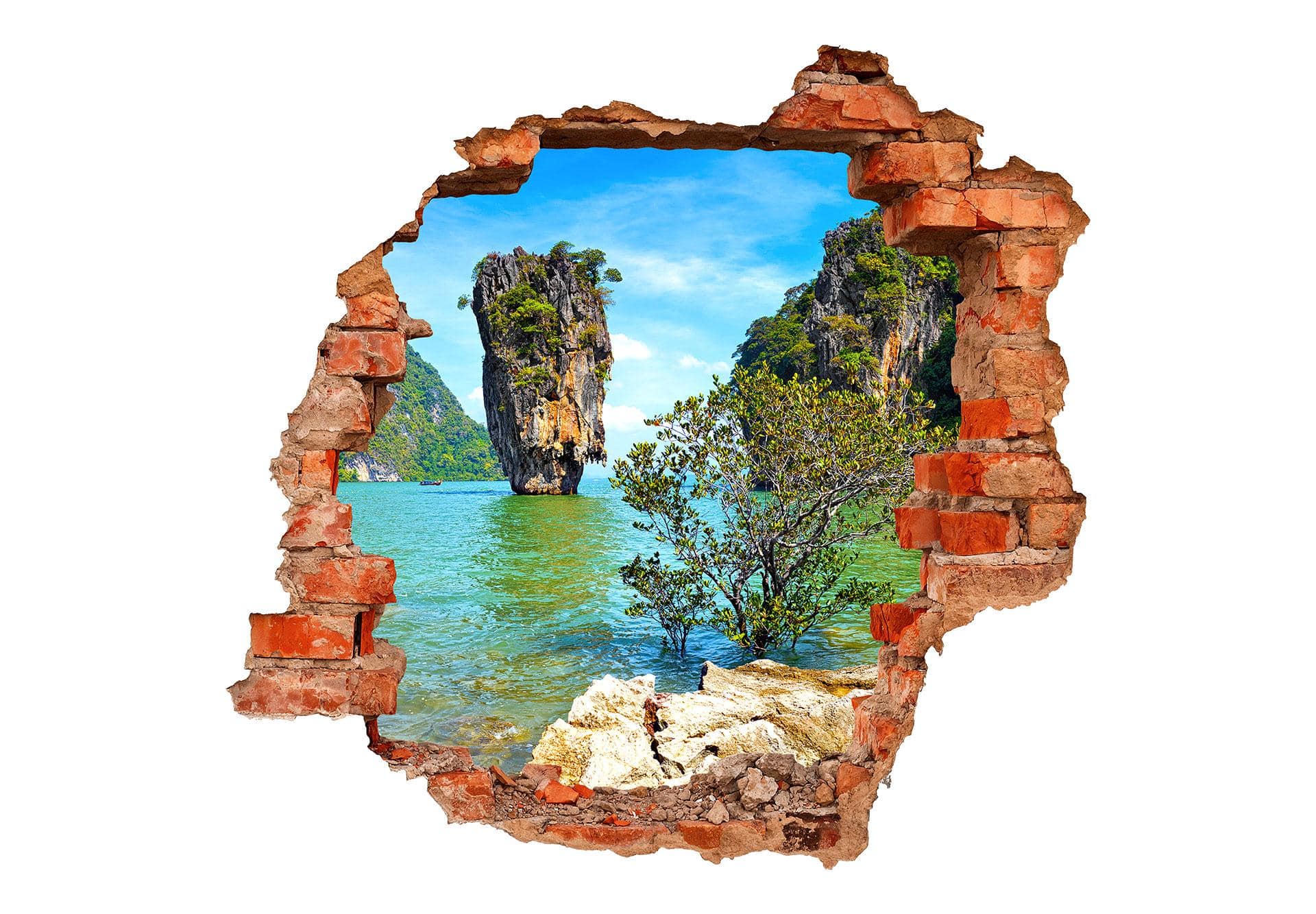 Adesivo 3D – Isola di Khao Ta-Pu