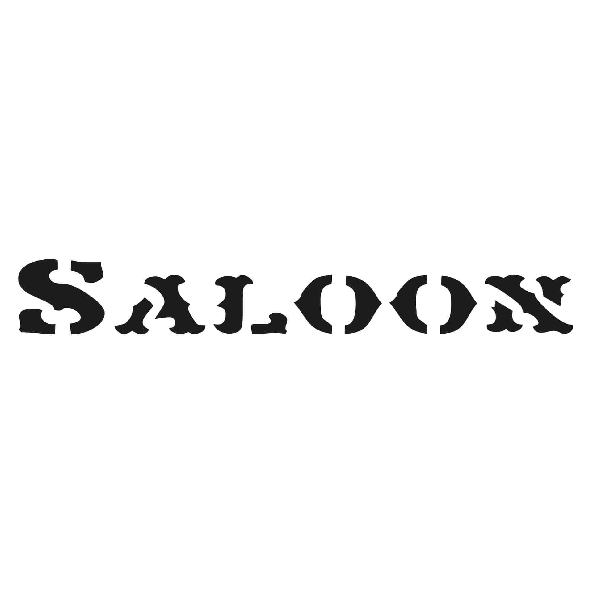 Muursticker Saloon 2
