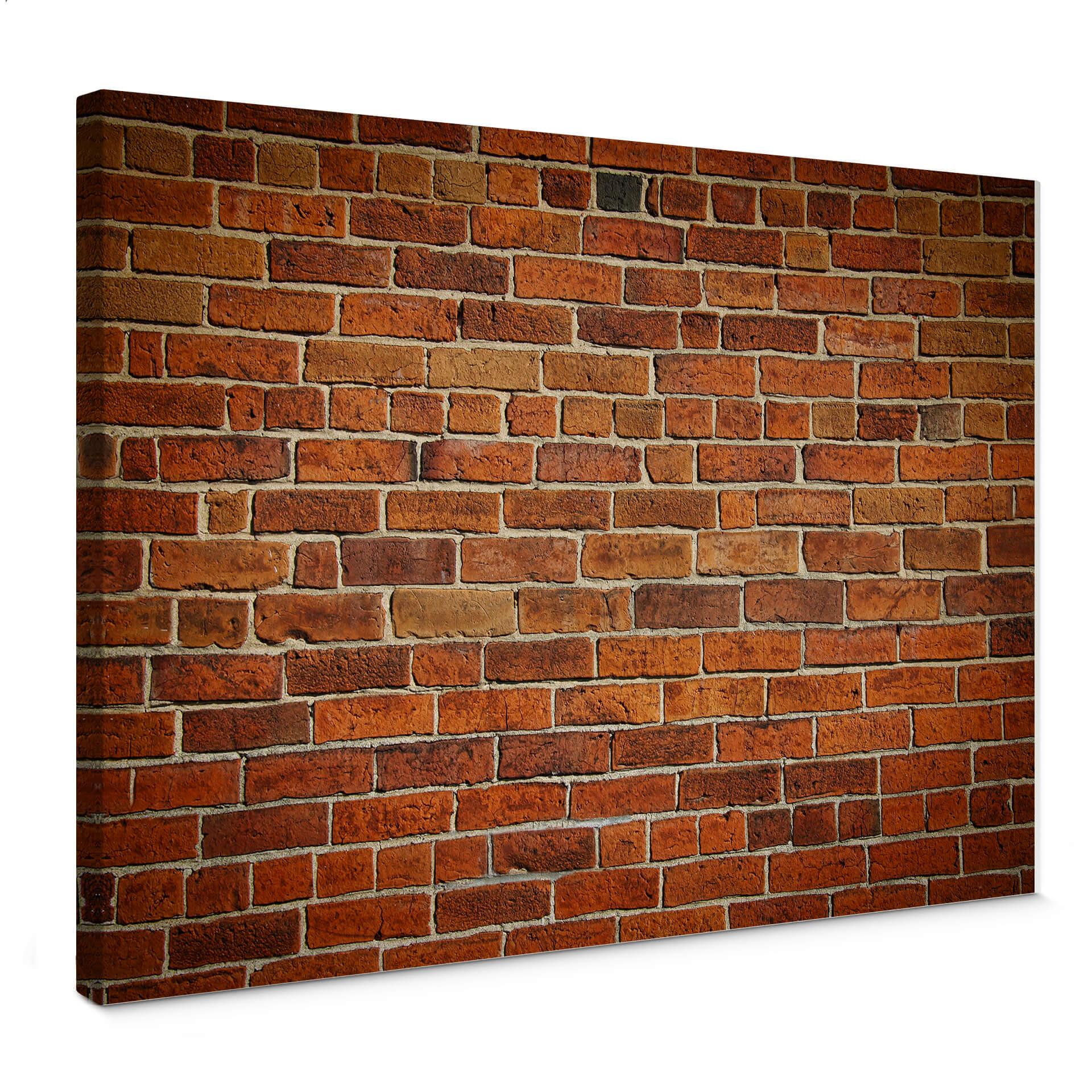 Lienzo pared de ladrillo