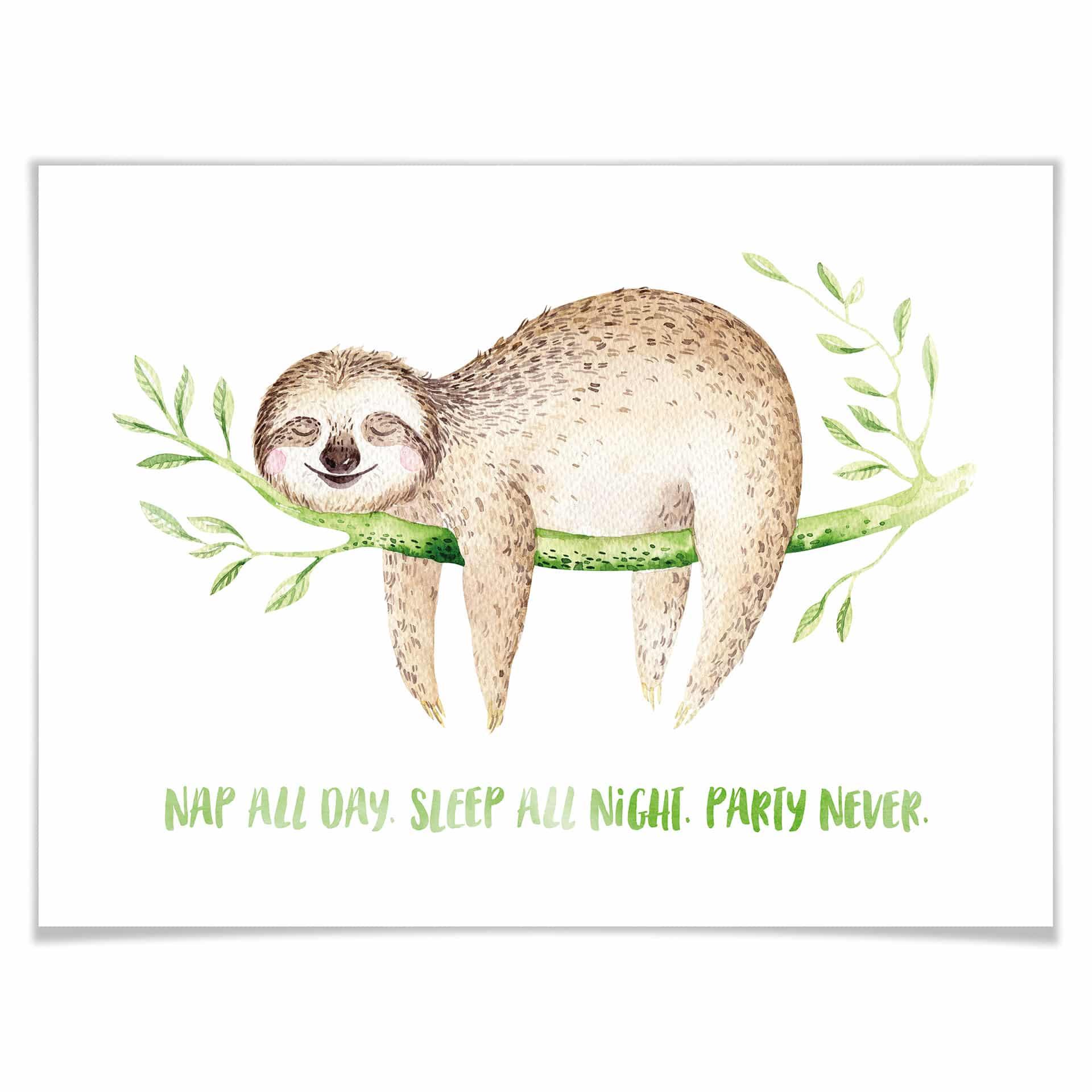 Póster Kvilis - Siesta todo el día