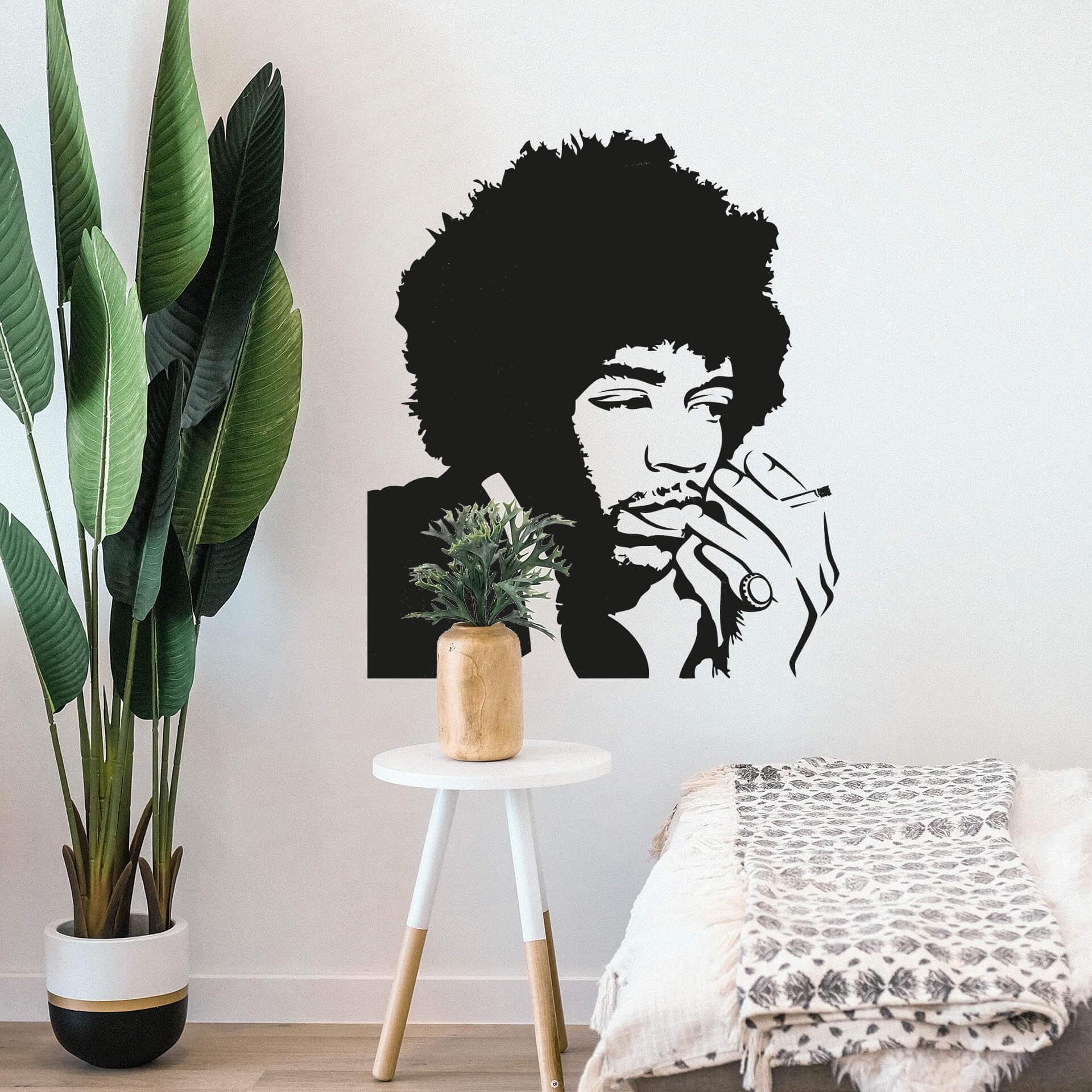 Wallsticker -  Jimi Hendrix