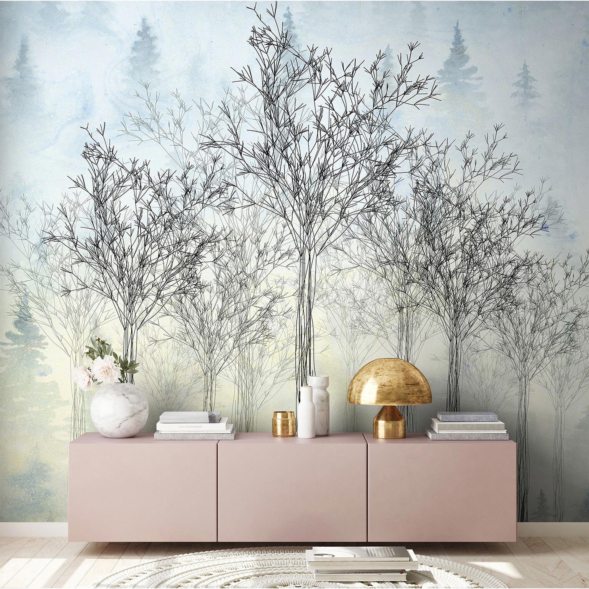 Architects Paper Papier peint photo Atelier 47 Trees Artwork forêt