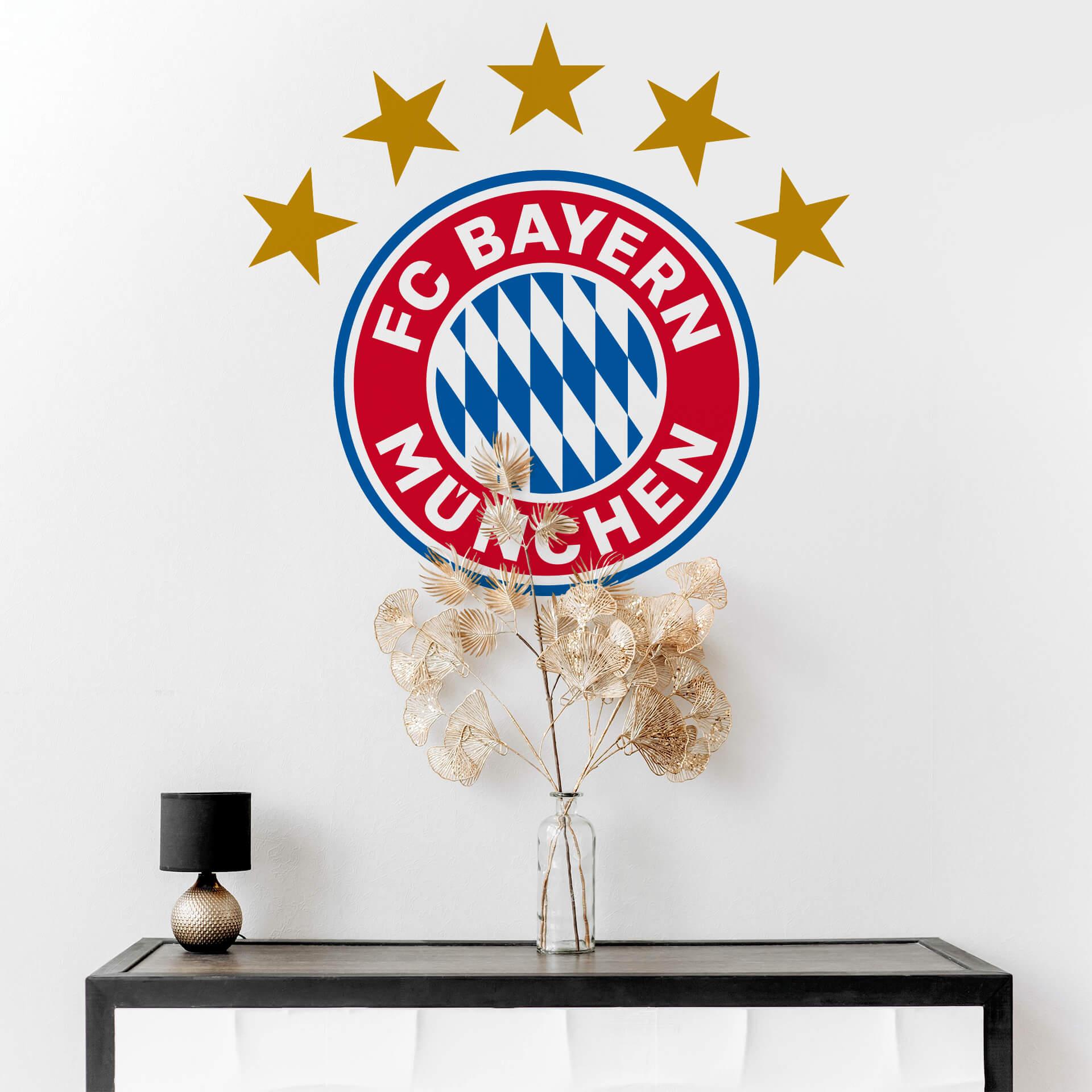 Muursticker FC Bayern München Logo