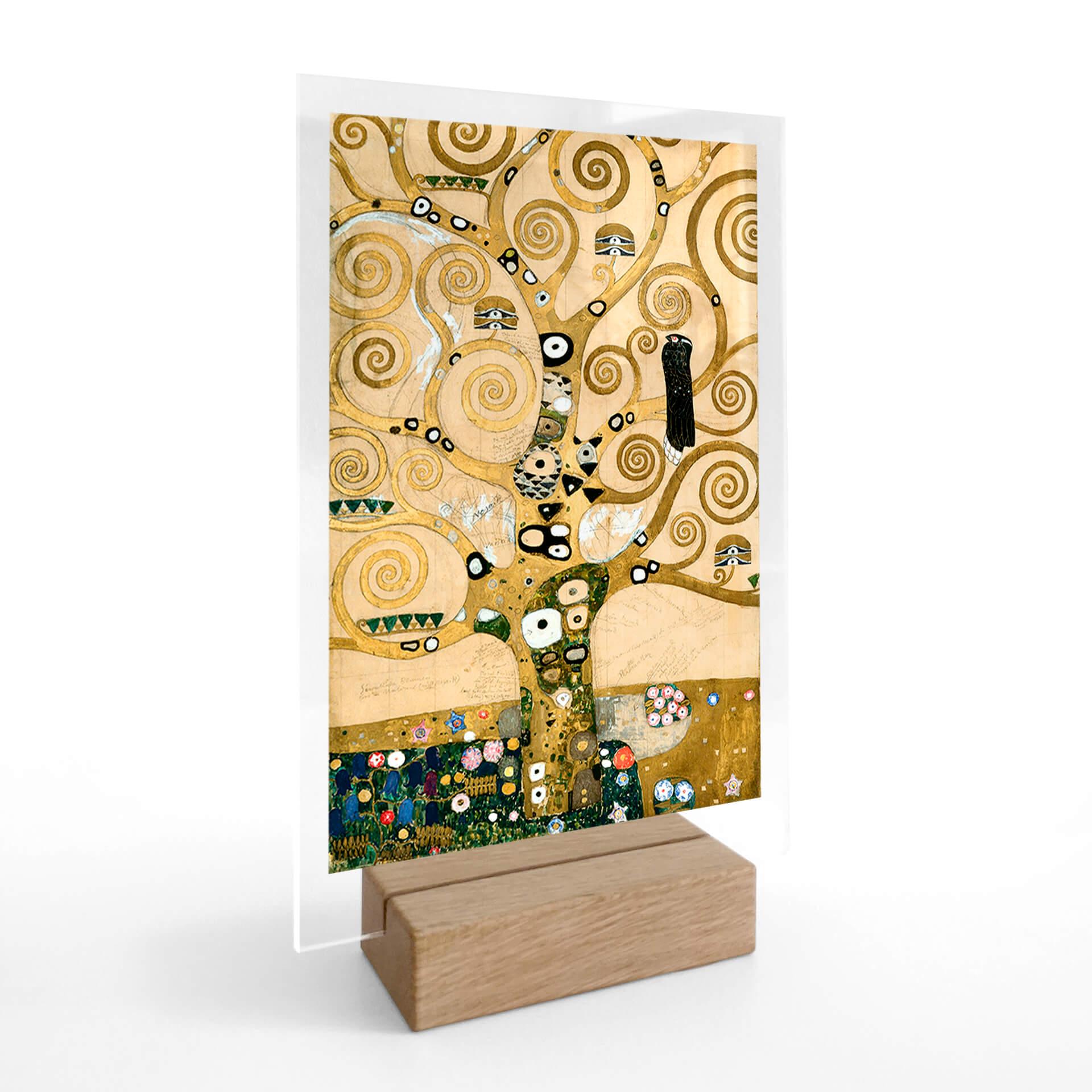 Klimt borddekoration - Livets træ