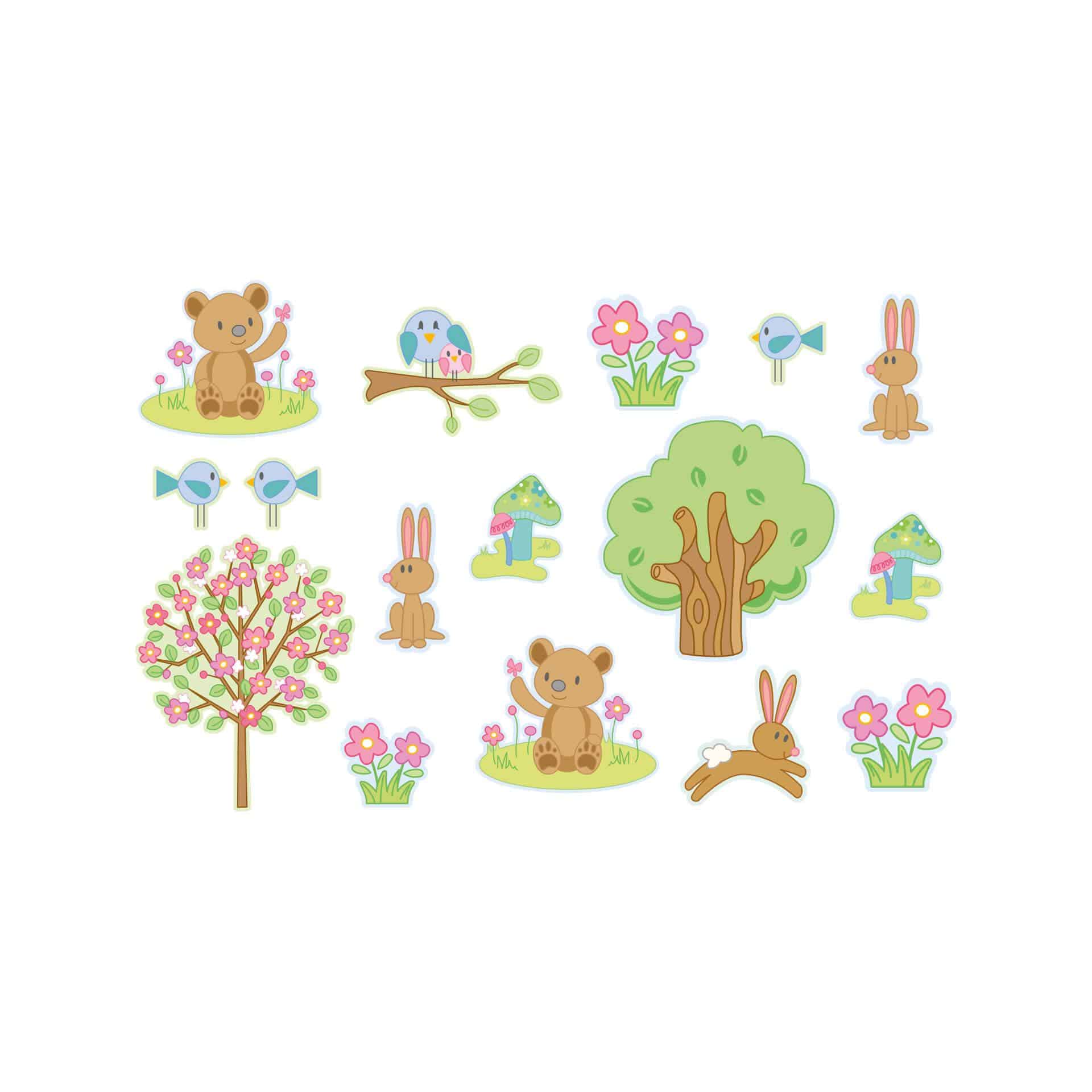 Wallsticker Eftermiddags Spil