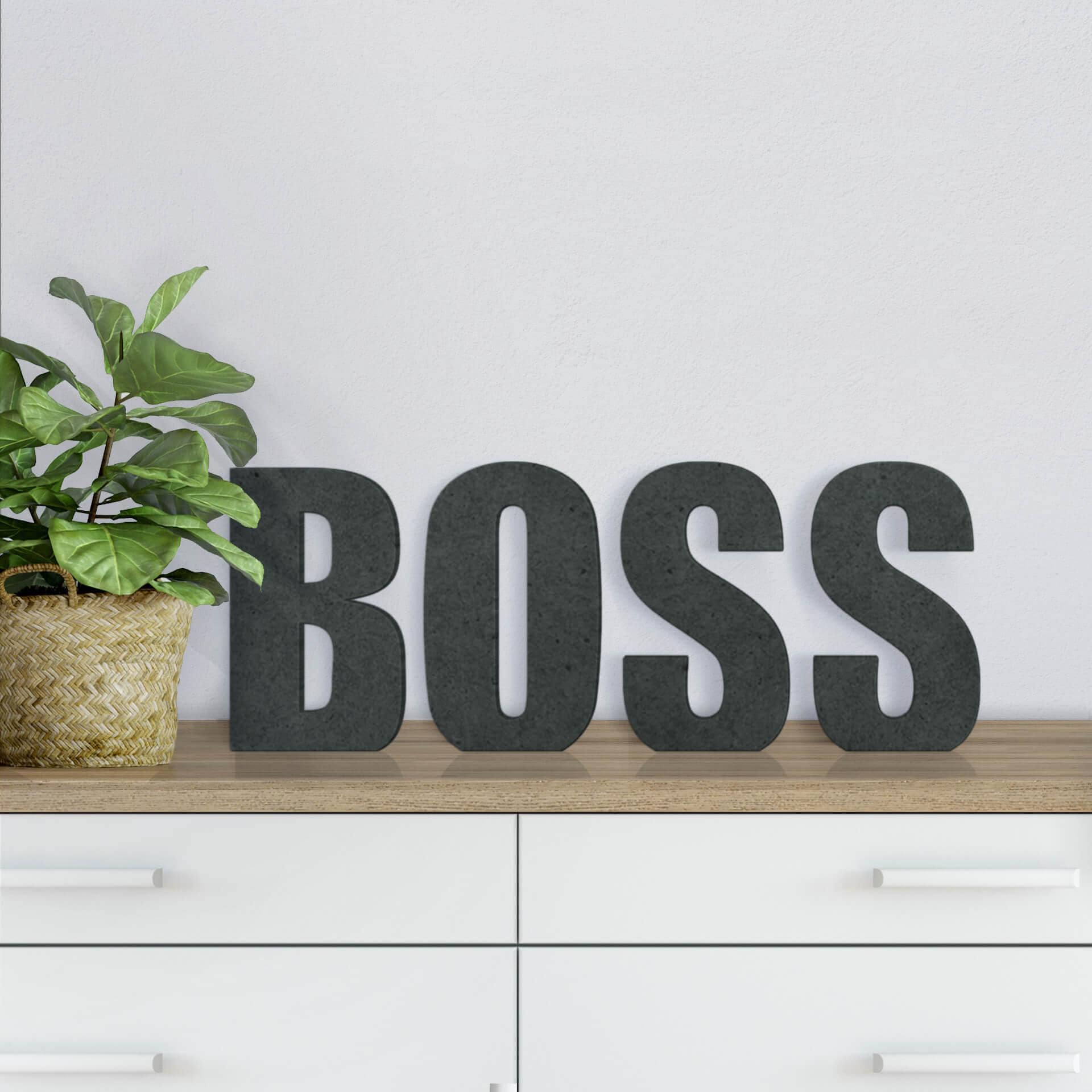 MDF bogstaver - Boss