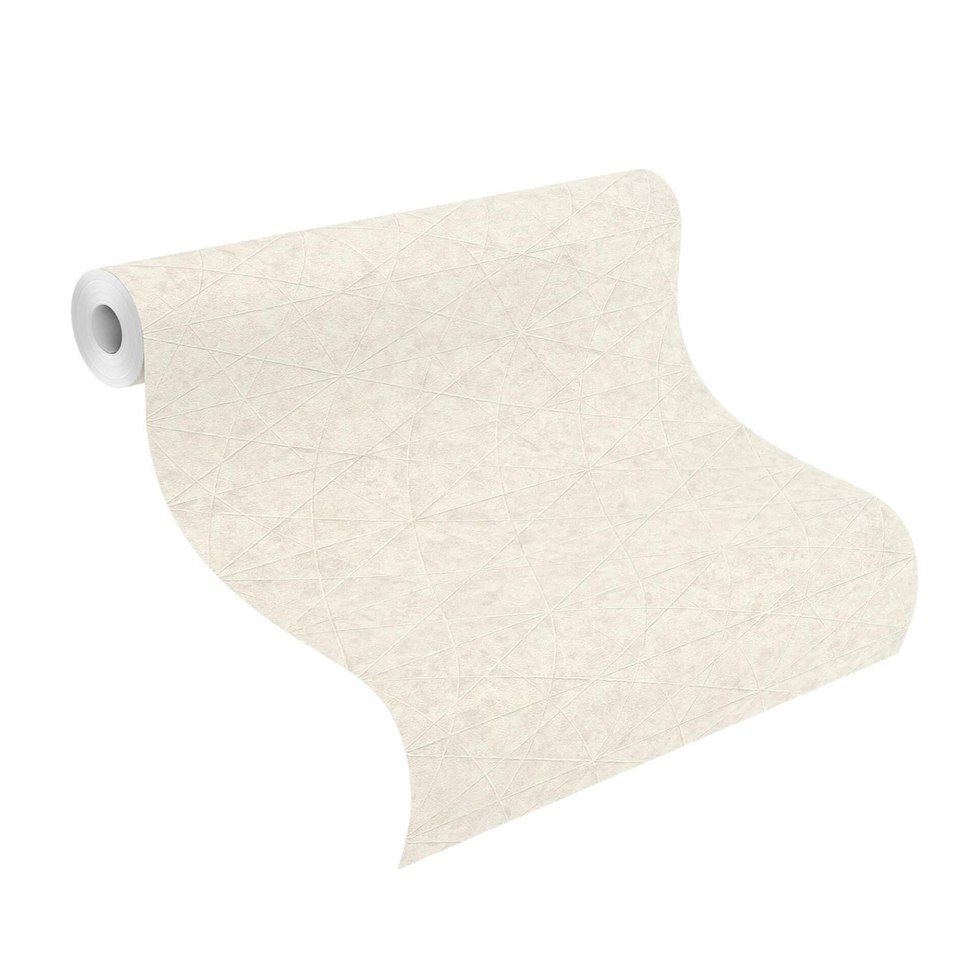 Rasch papier peint intissé, papier peint à motifs Composition offwhite