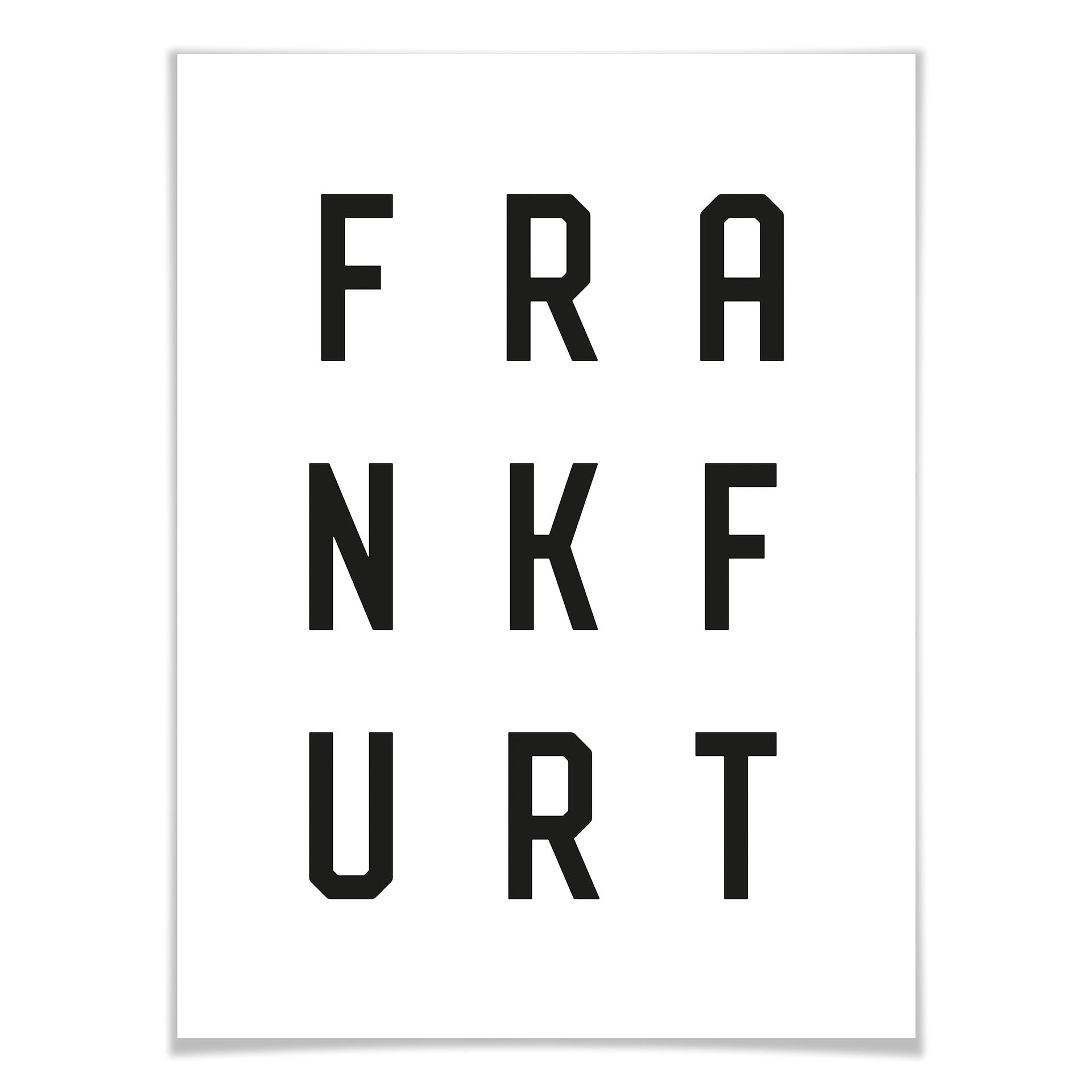 Plakat - Typografia Frankfurt