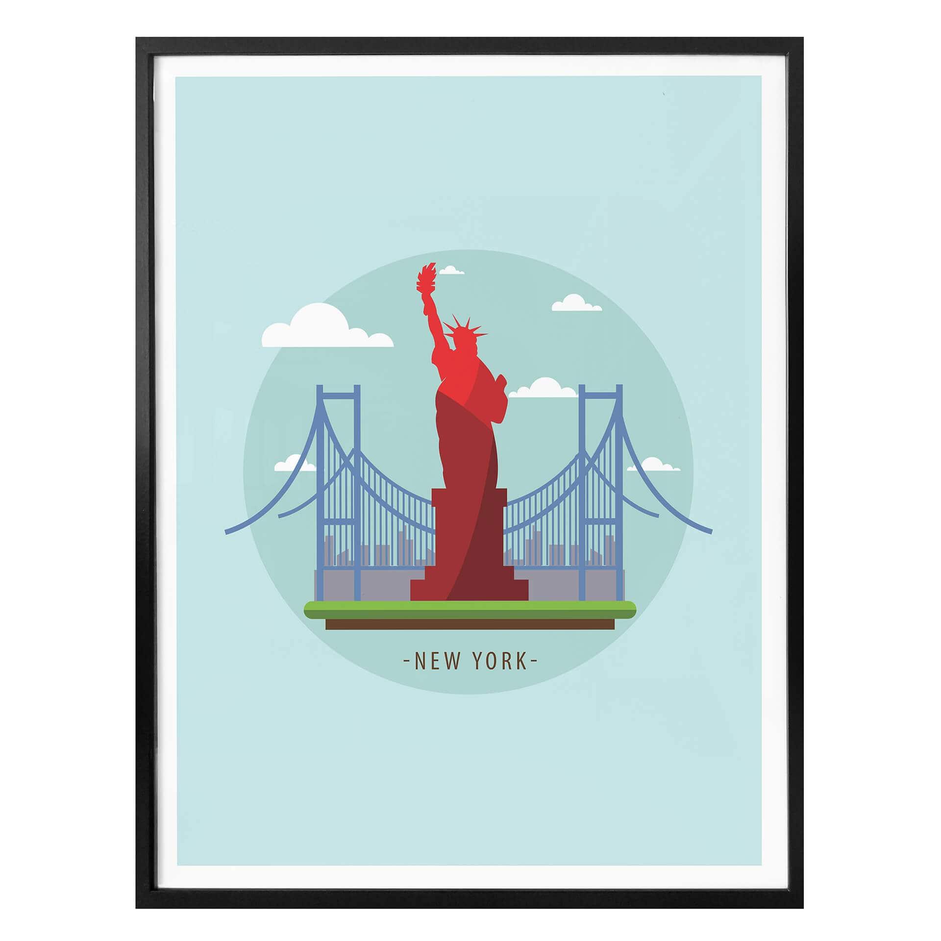 Póster - Visite New York