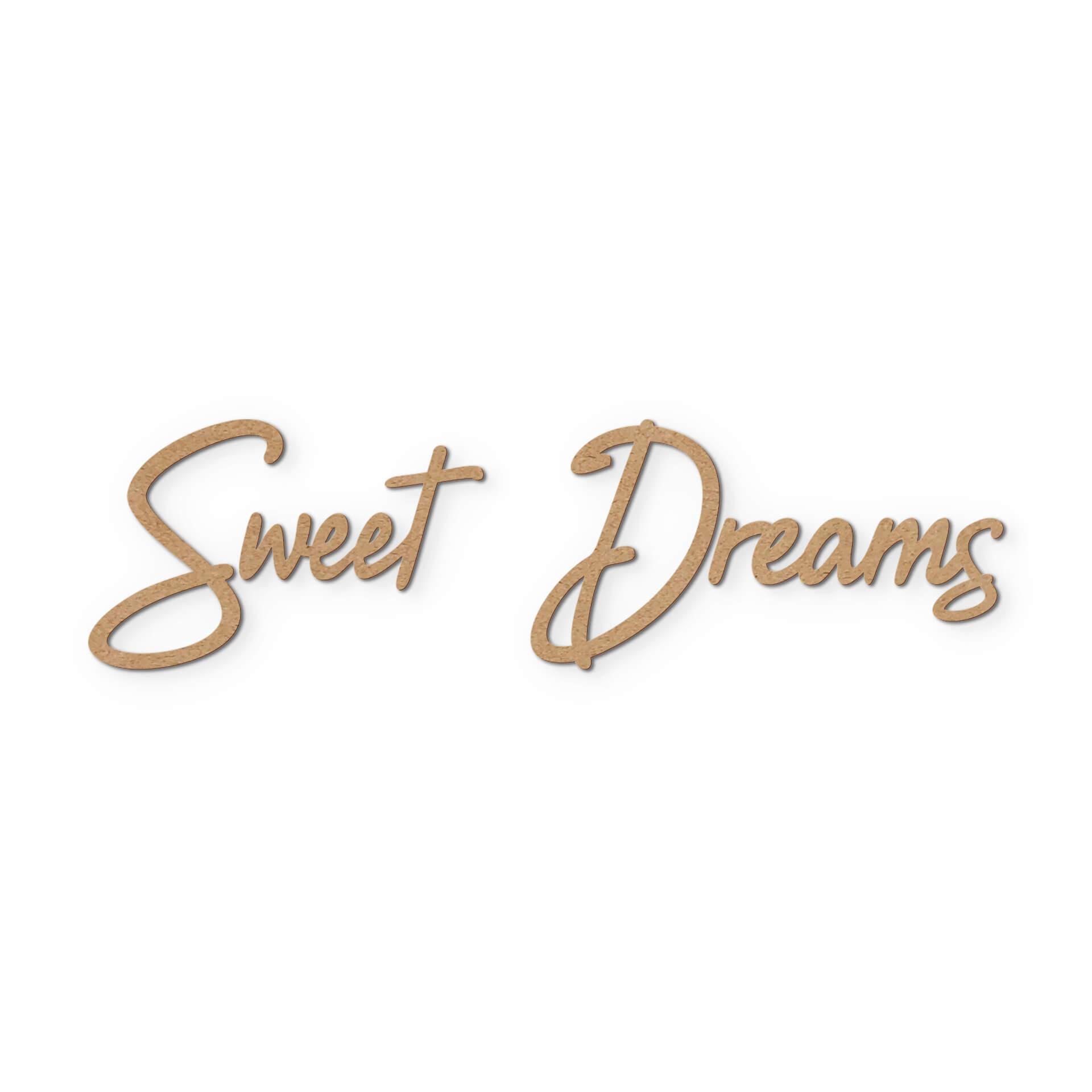 MDF Decoratie Sweet Dreams