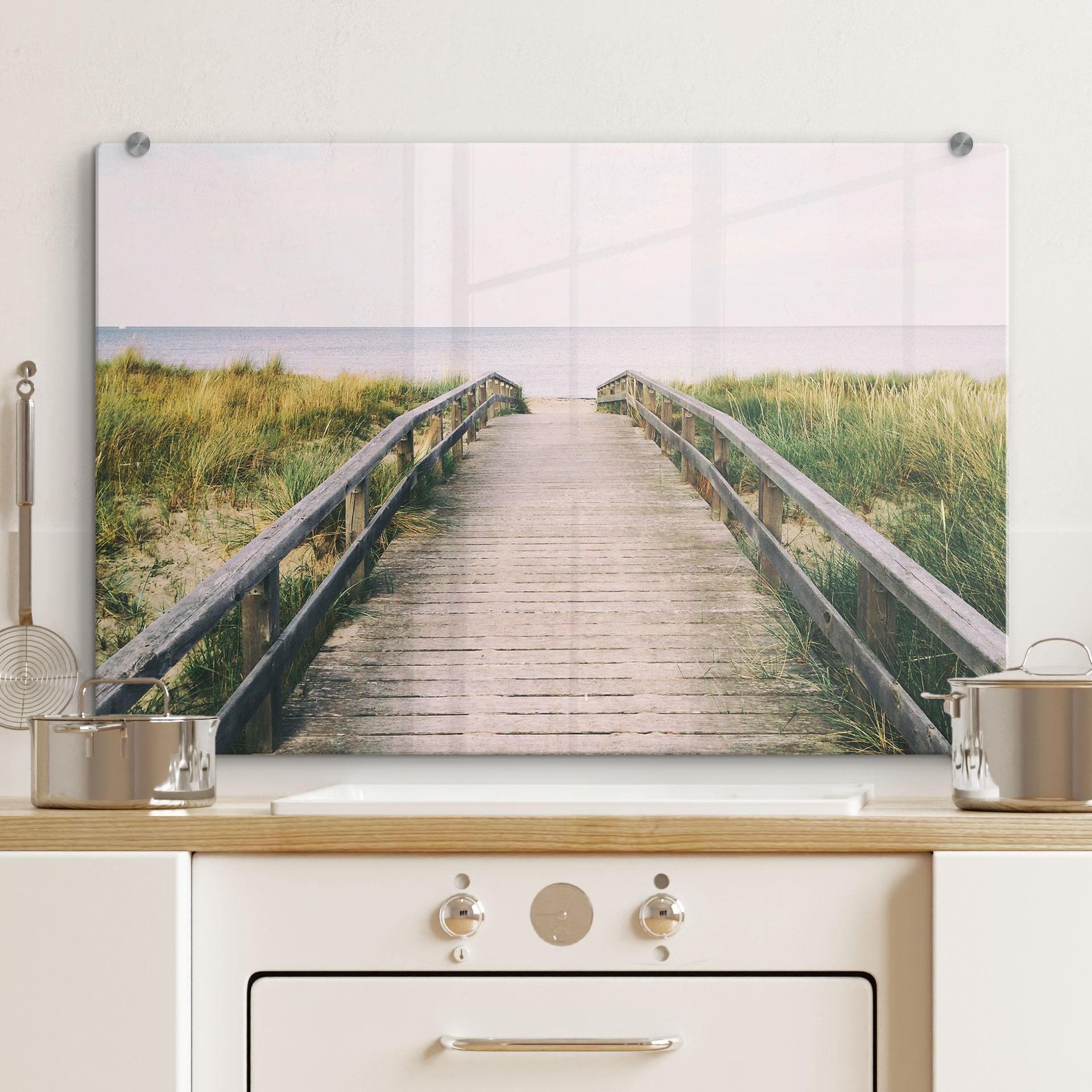Stænkplade - Til stranden