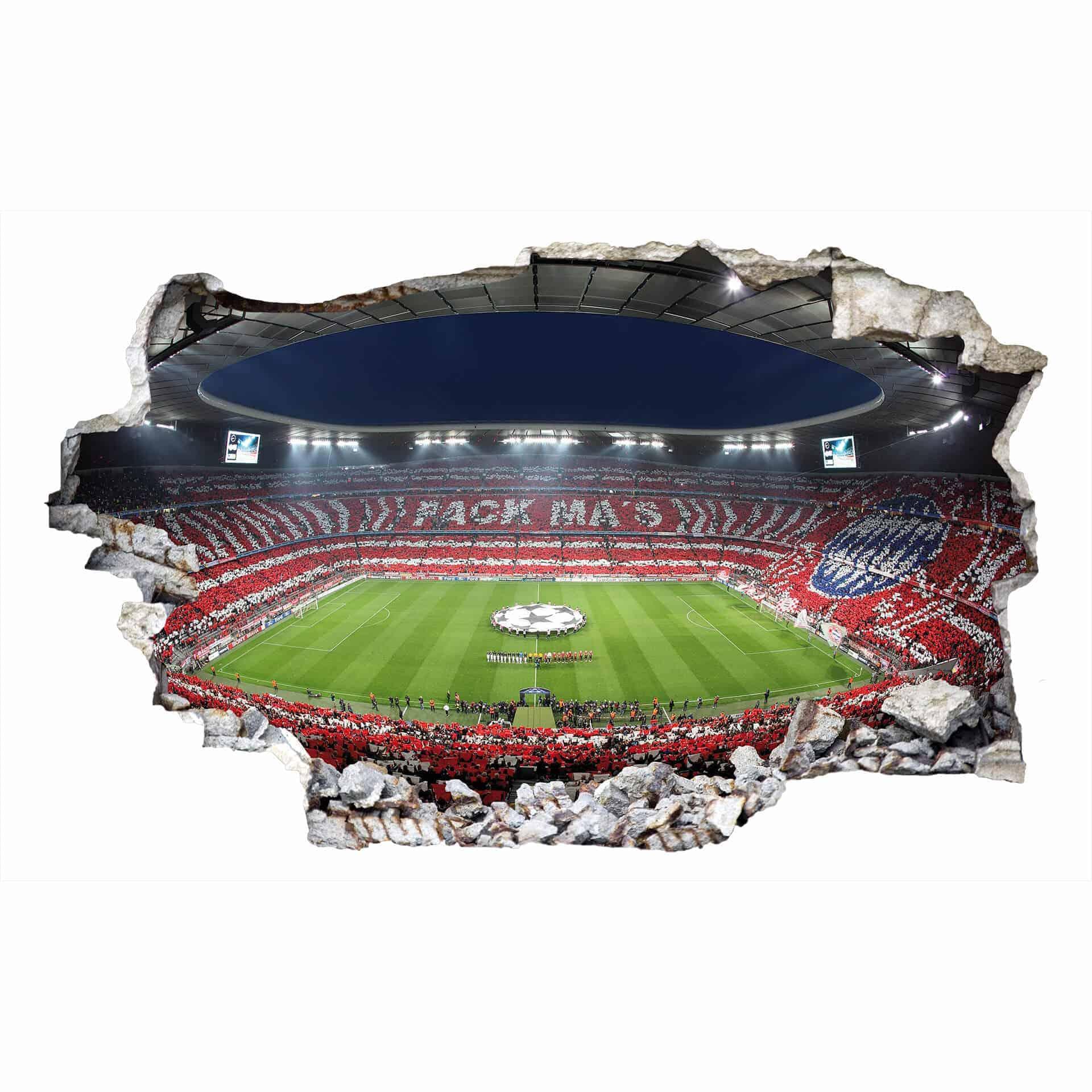 3D Wandtattoo FCB Stadion Pack Ma's