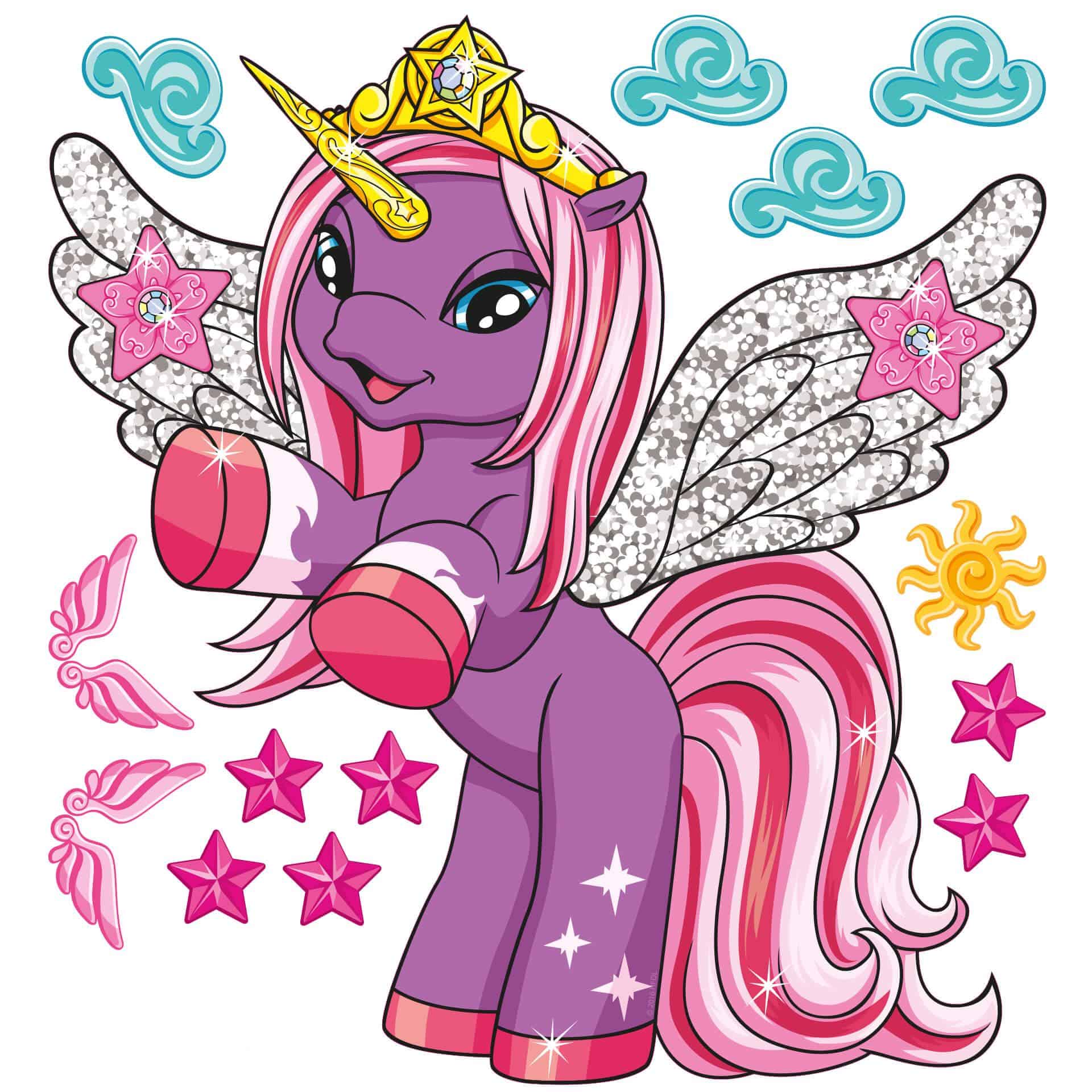 Wallsticker Filly Stars - Princess Zodia