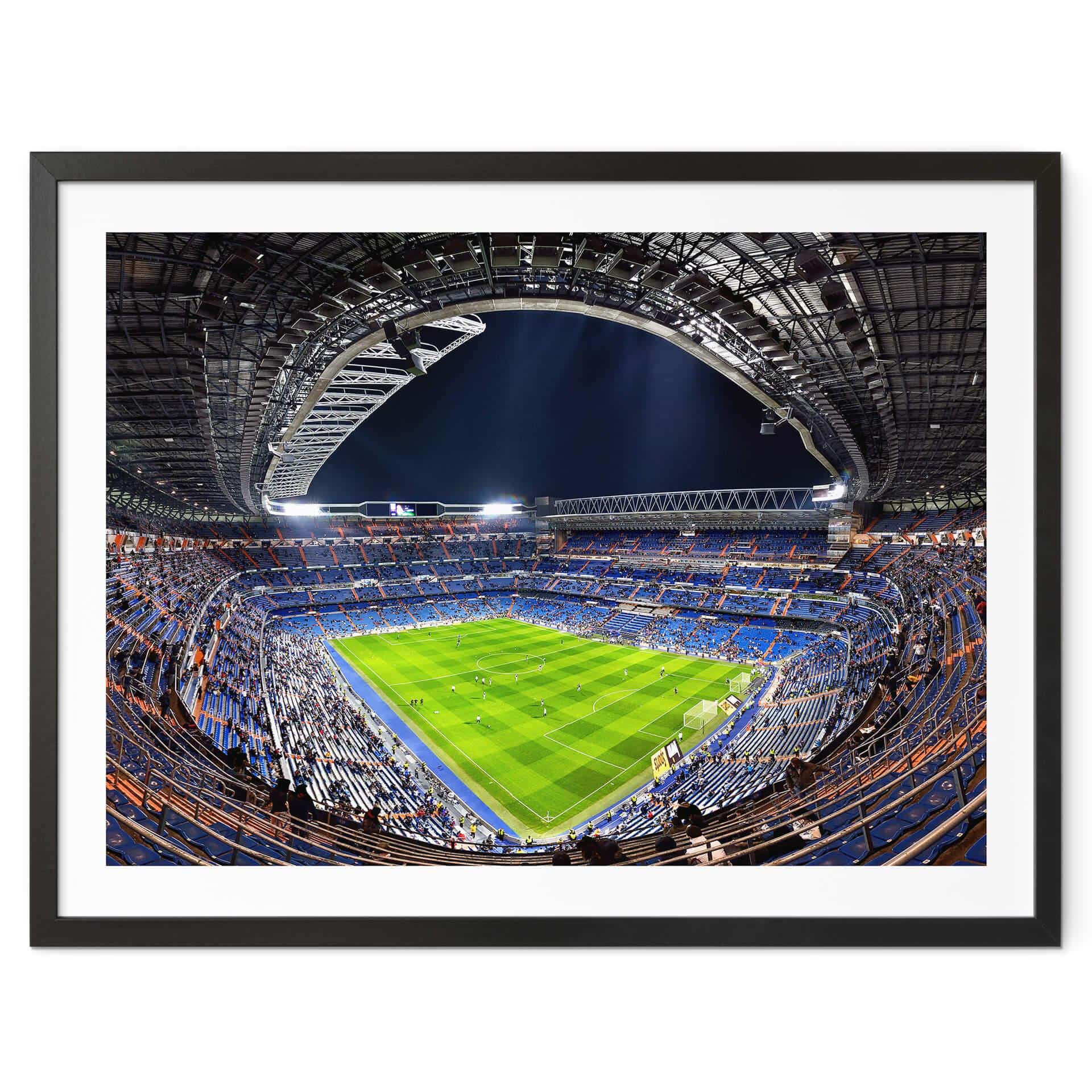 Póster García - Estadio Santiago Bernabéu