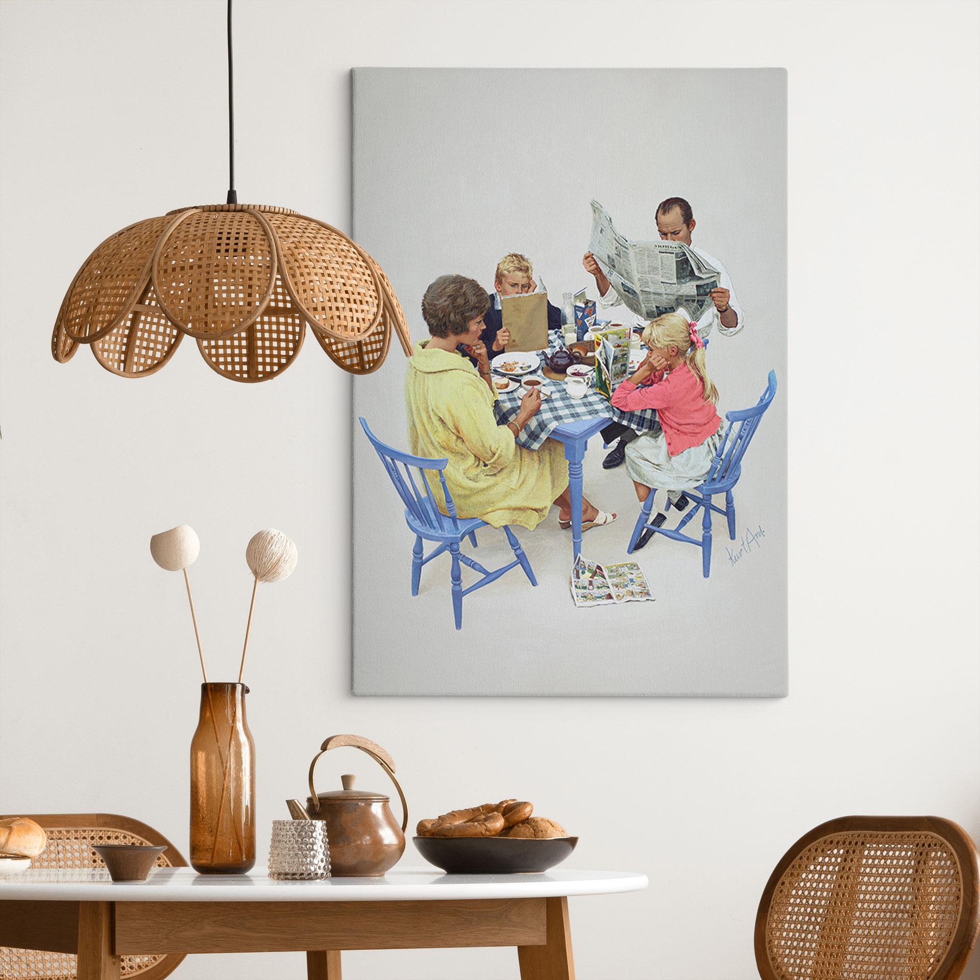 Obraz na płótnie Ale nikt nie czyta w oczach mamy (1962) - Kurt Ard - 70x100 cm