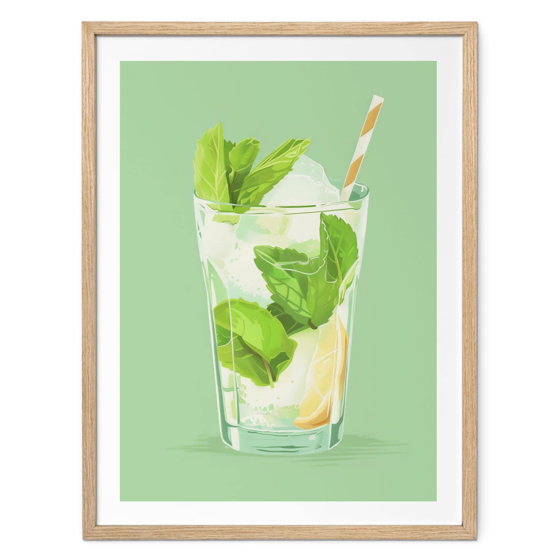 Plakat Summer Mojito Vibes | Til køkken og spisestue - Jolly and Dash